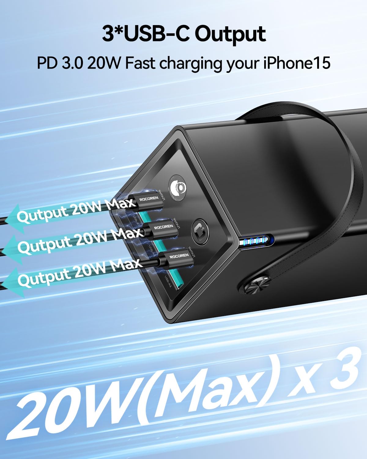 50000mAh Portable Charger Power Bank with Fast Charging