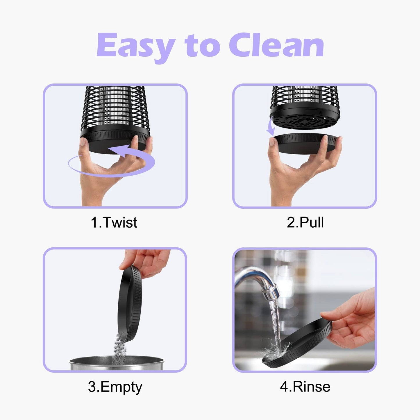 Electric Mosquito Zapper for Indoor and Outdoor Use