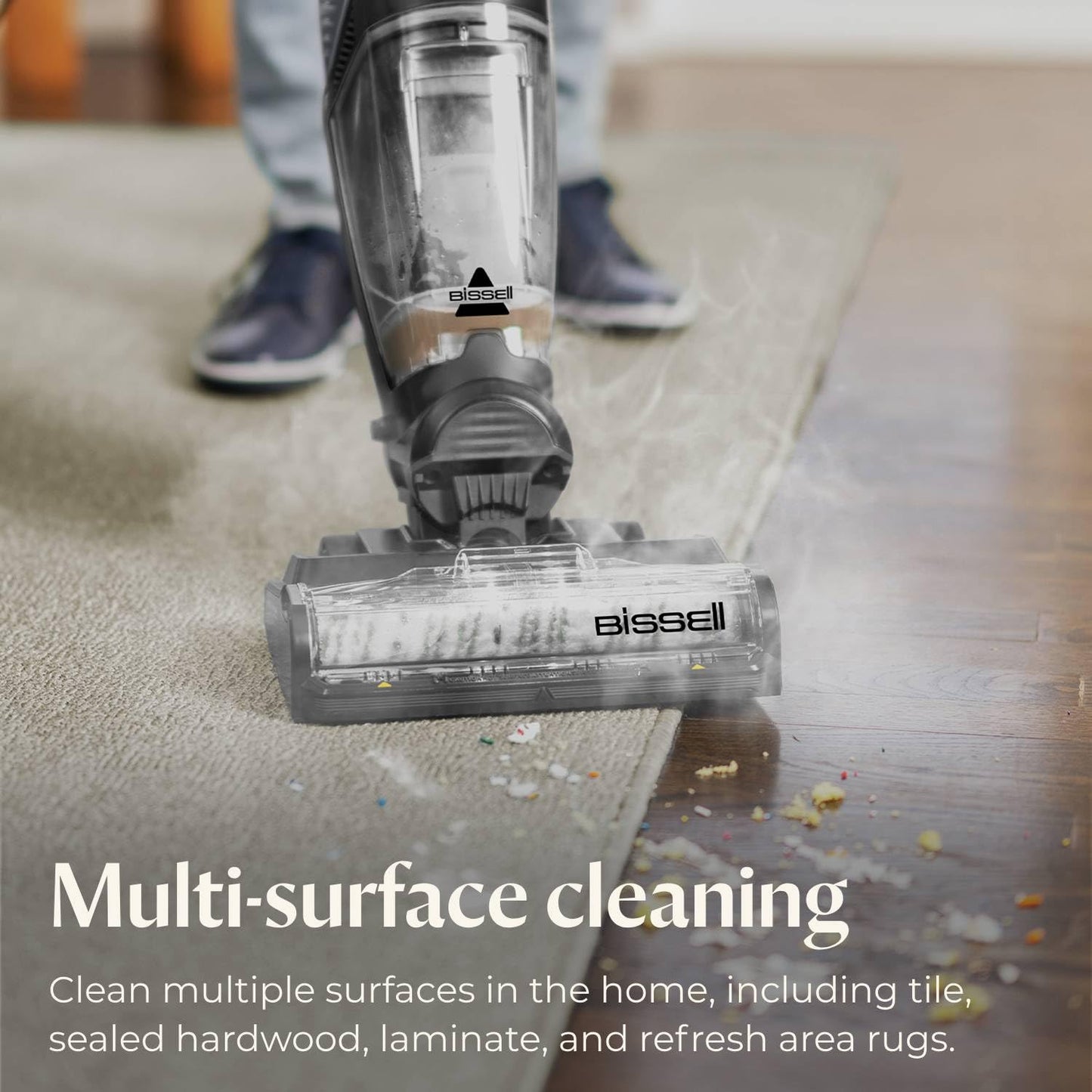 BISSELL CrossWave HydroSteam Wet Dry Vac