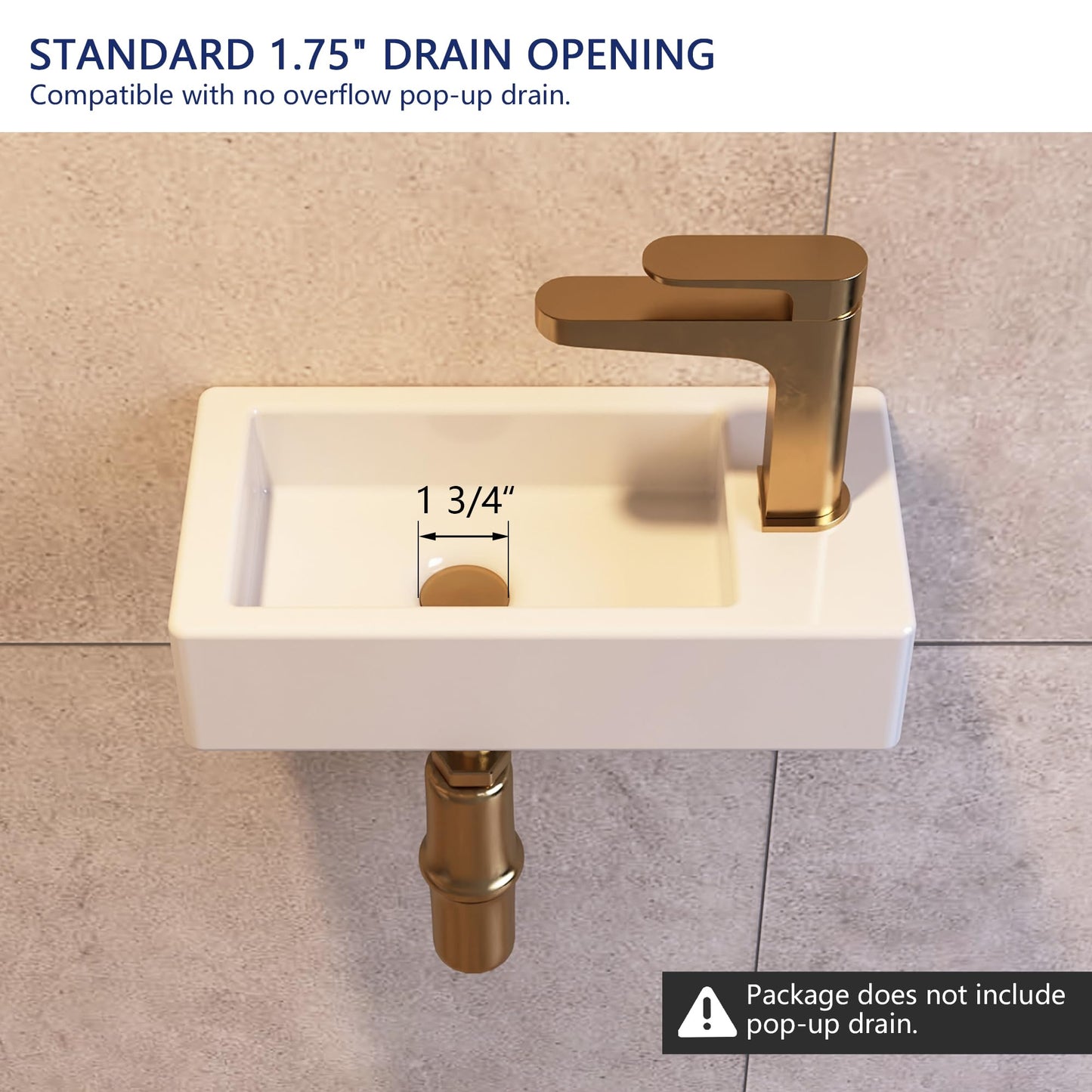 Deer Valley Mini Wall Mount Bathroom Sink