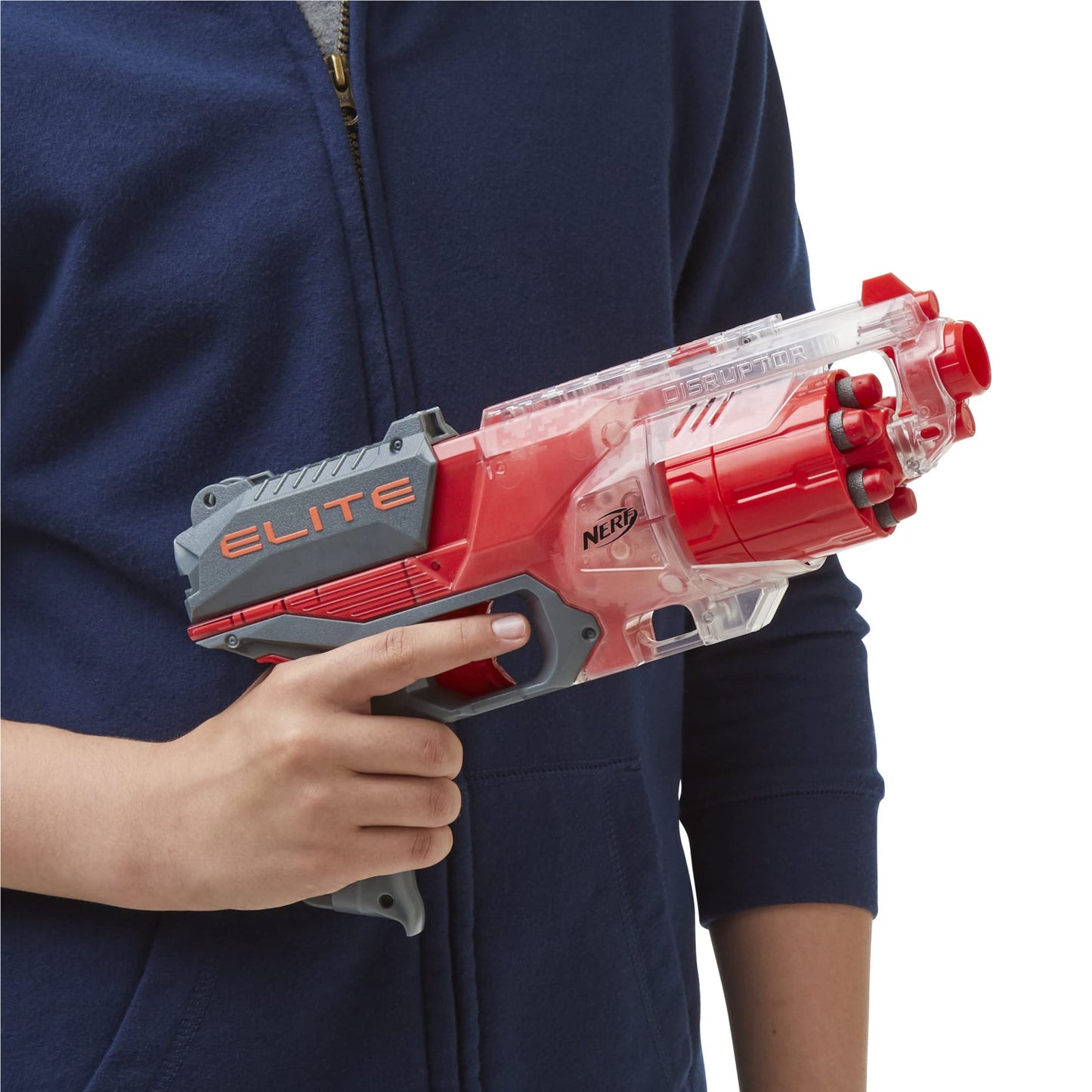 Nerf Elite Disrupter Blaster with 6-Dart Drum