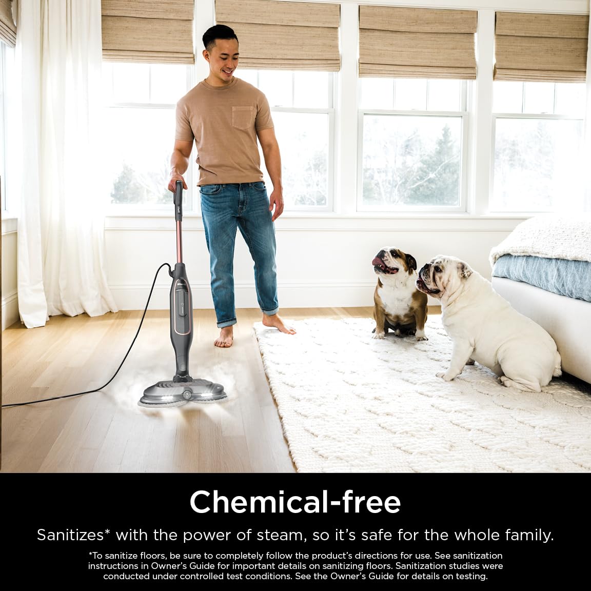 Shark Steam Mop with Scrub Technology & Modes