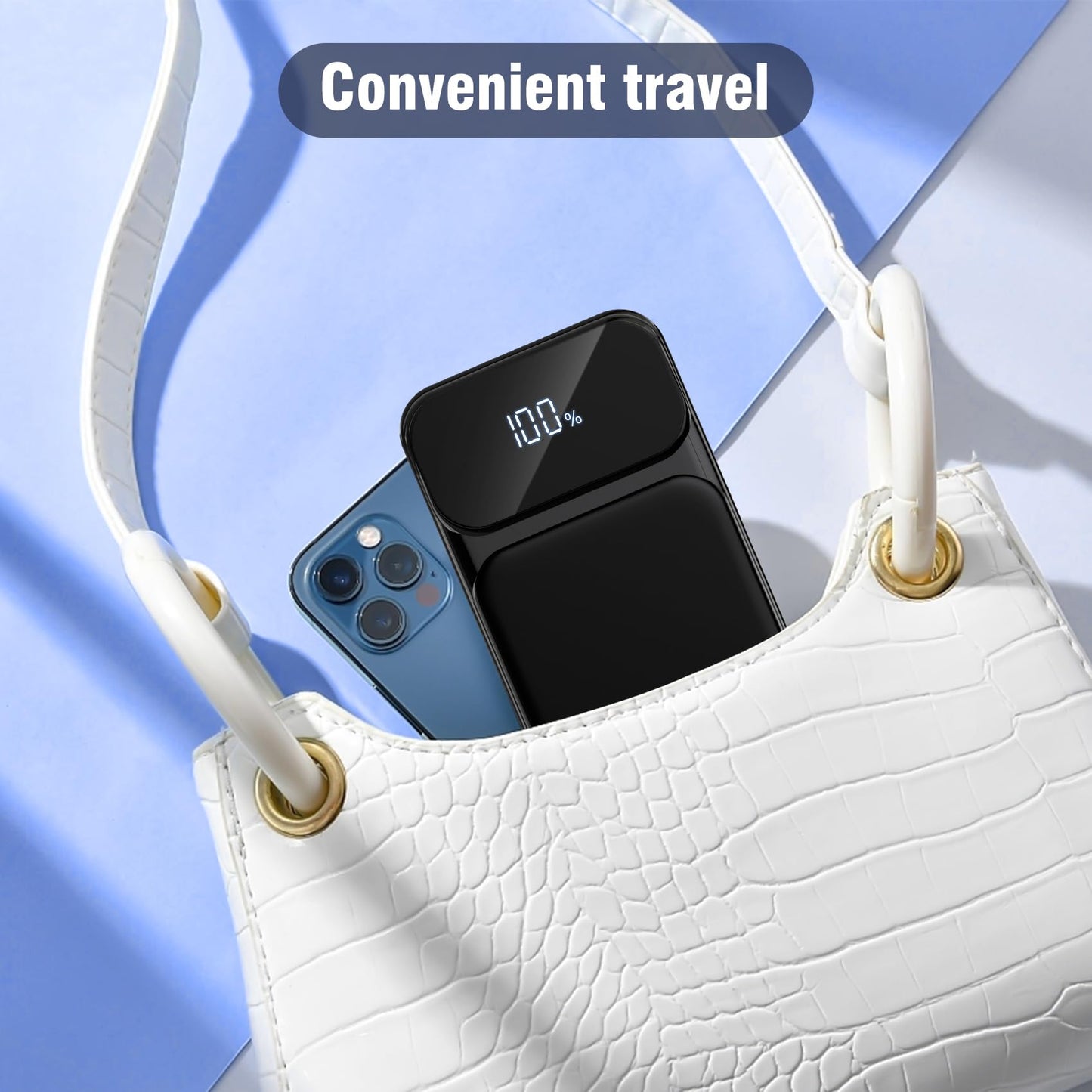 20000mAh Fast Charging Power Bank with Cables