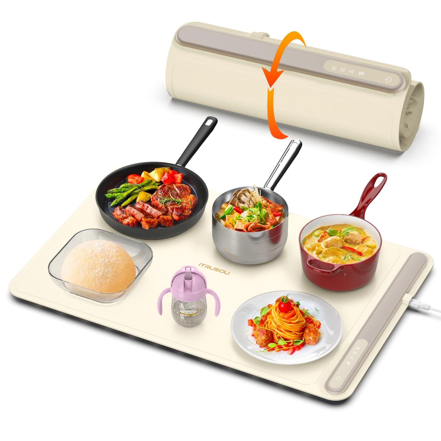 Electric Warming Tray with Auto Shut-Off