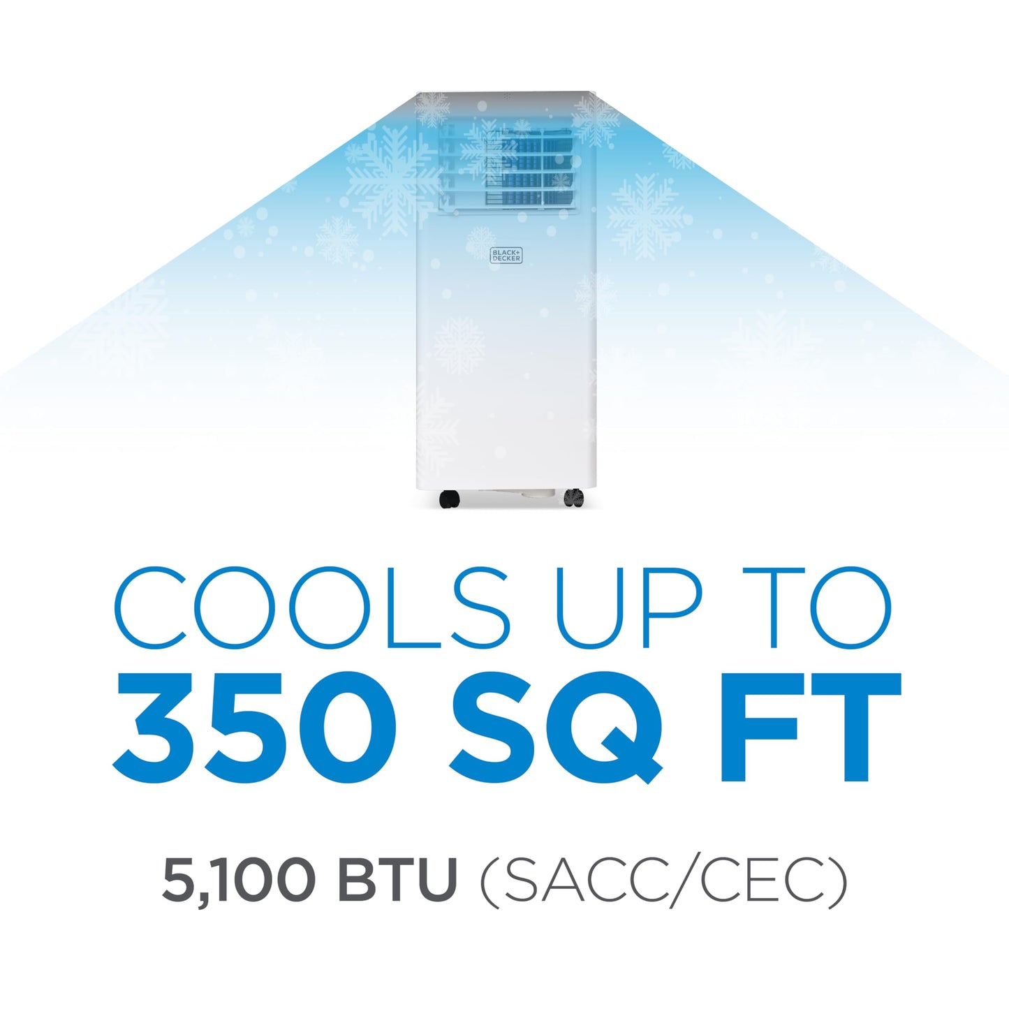 5,100 BTU Portable Air Conditioner by BLACK+DECKER