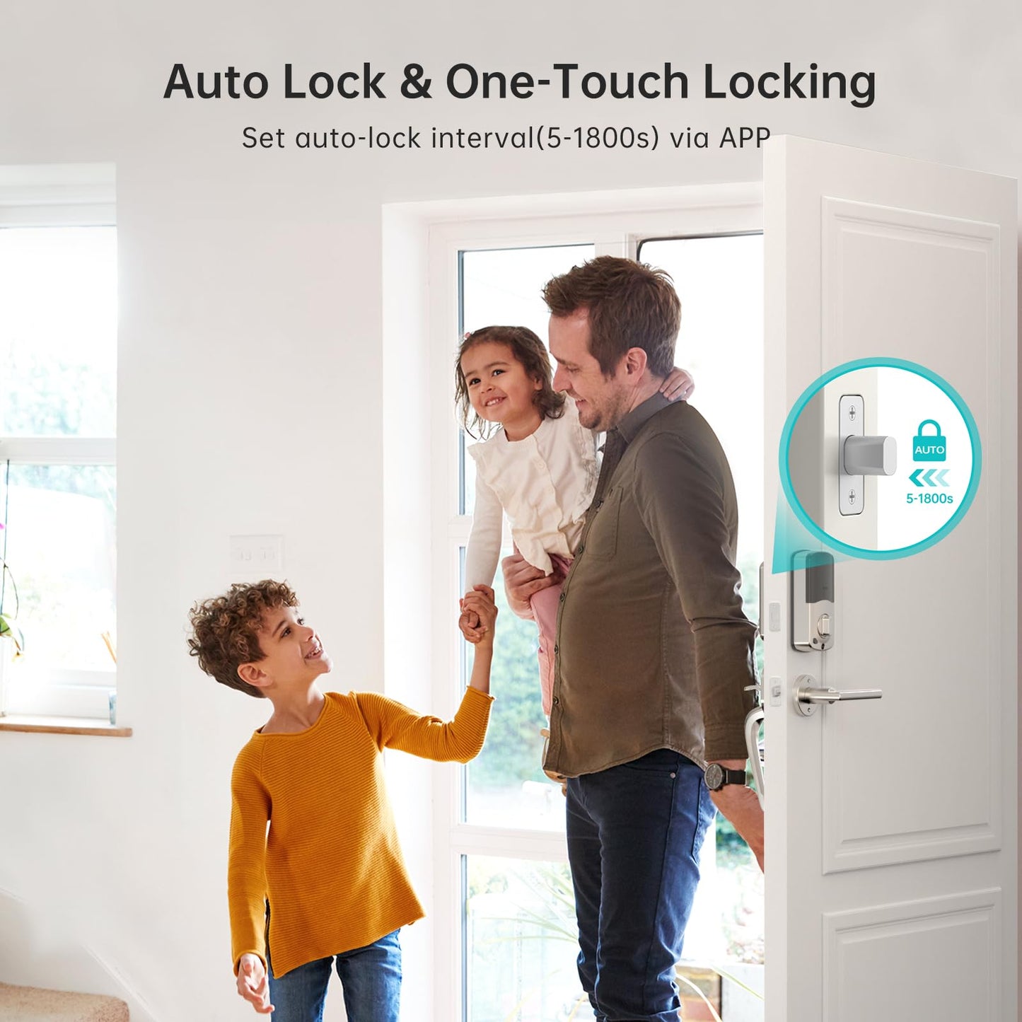Smart Keyless WiFi Door Lock with Fingerprint