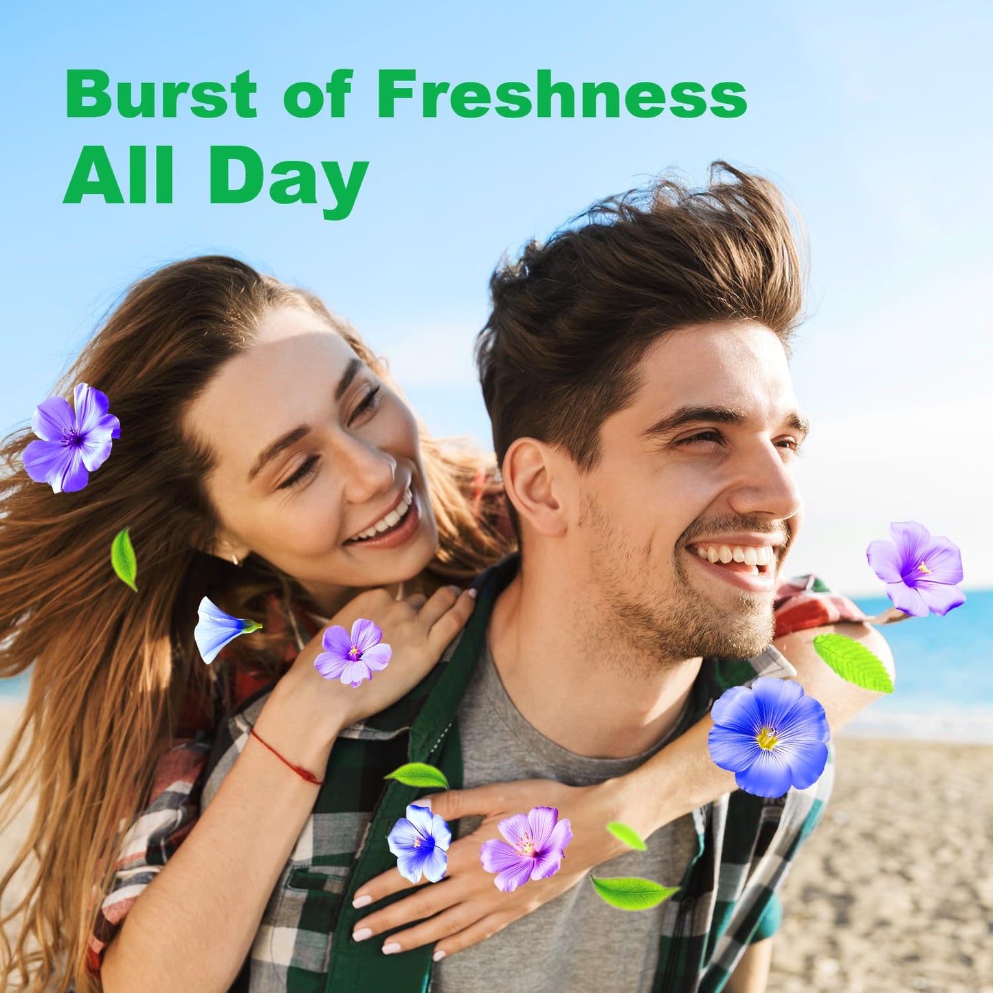 60 Sheets BORMSI Fresh Scent Laundry Detergent Sheets Up to 120 Loads