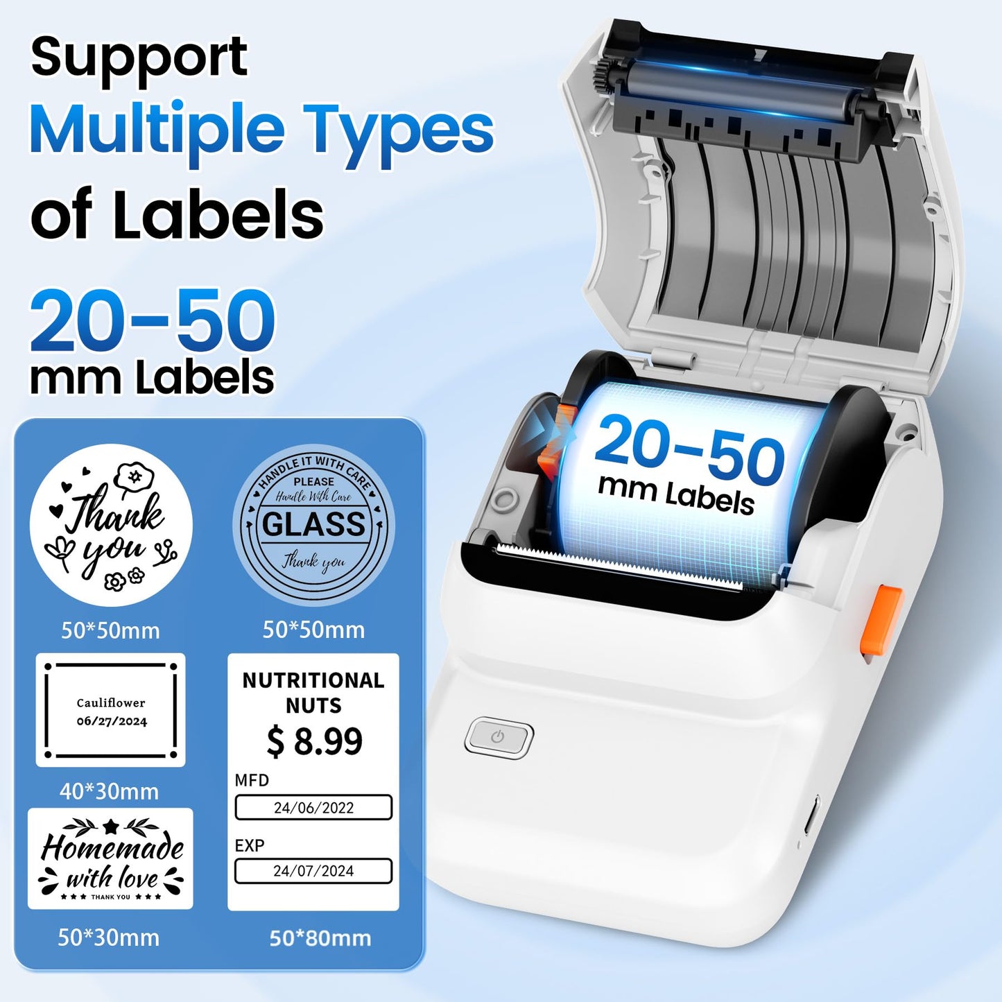 Bluetooth Thermal Label Maker for Small Business