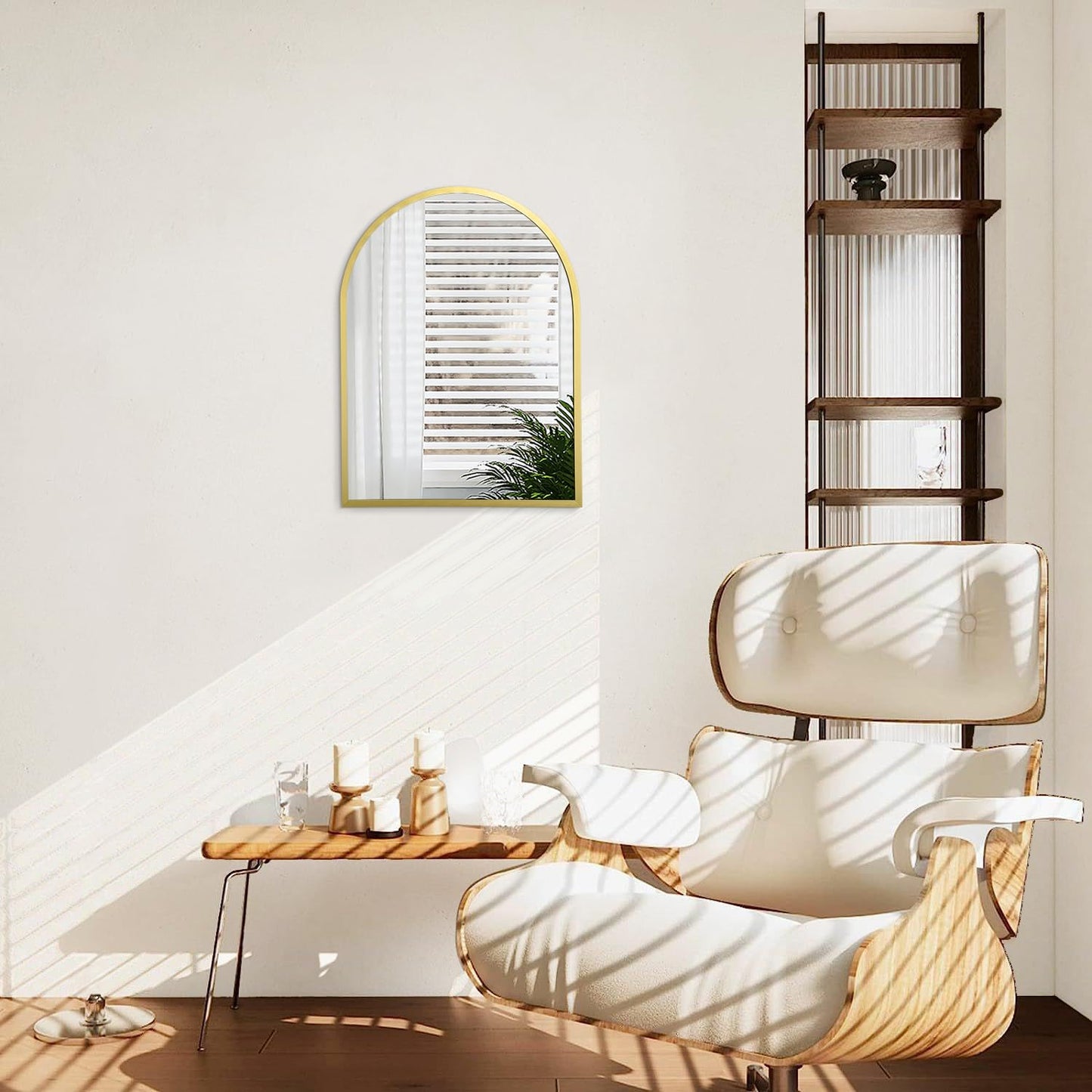 Arched Wall Mirror for Bathroom and Bedroom