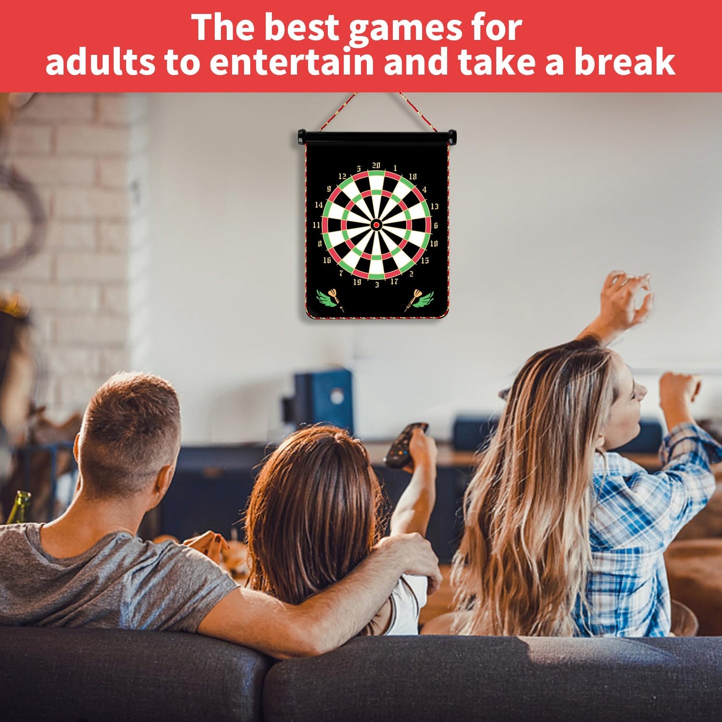 Magnetic Dart Board Game for Kids Age 8-16