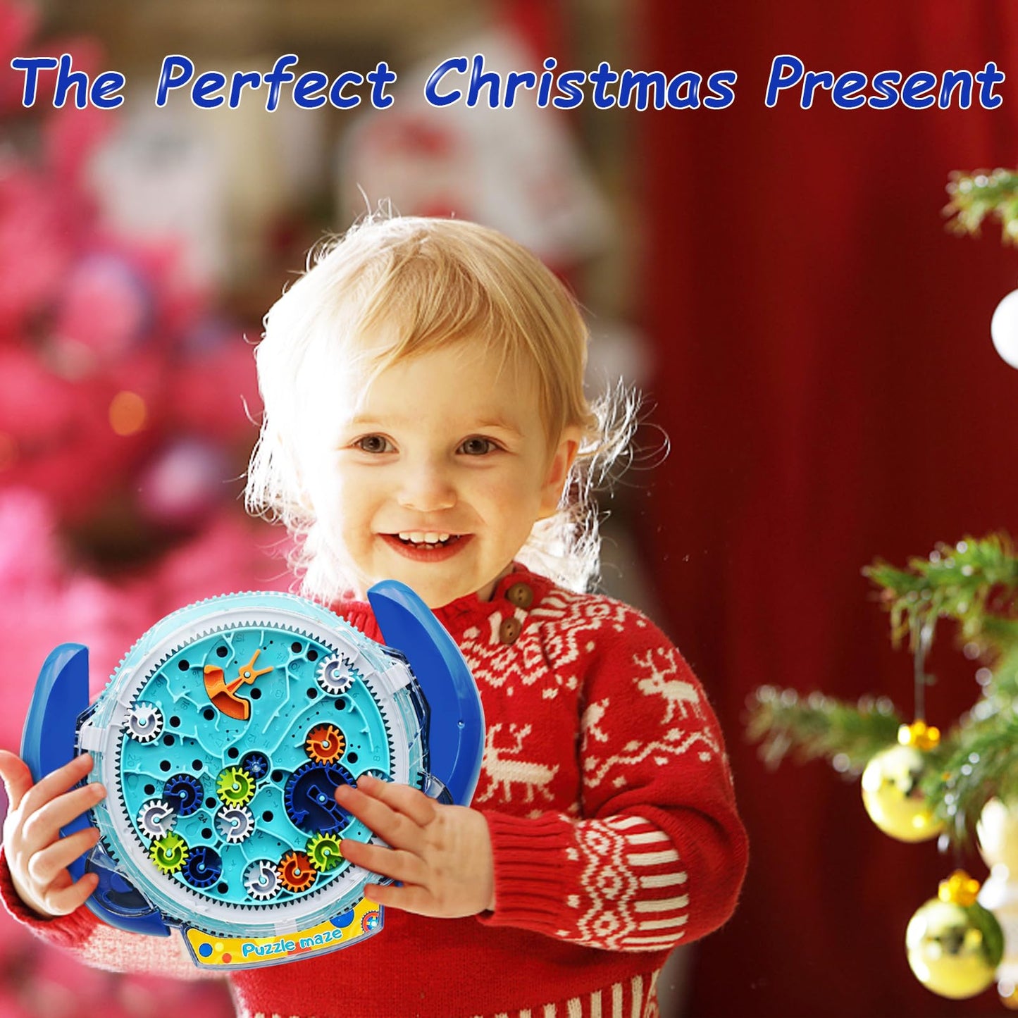 3D Maze Puzzle for Kids 3-5, Maze Puzzle Games for Kids Ages 4-8 Brain Teasers Game for Kids Educational Toys Fine Motor Skills Toys Memory Maze Ball Puzzle Toy Gifts for Kids Boy Girls