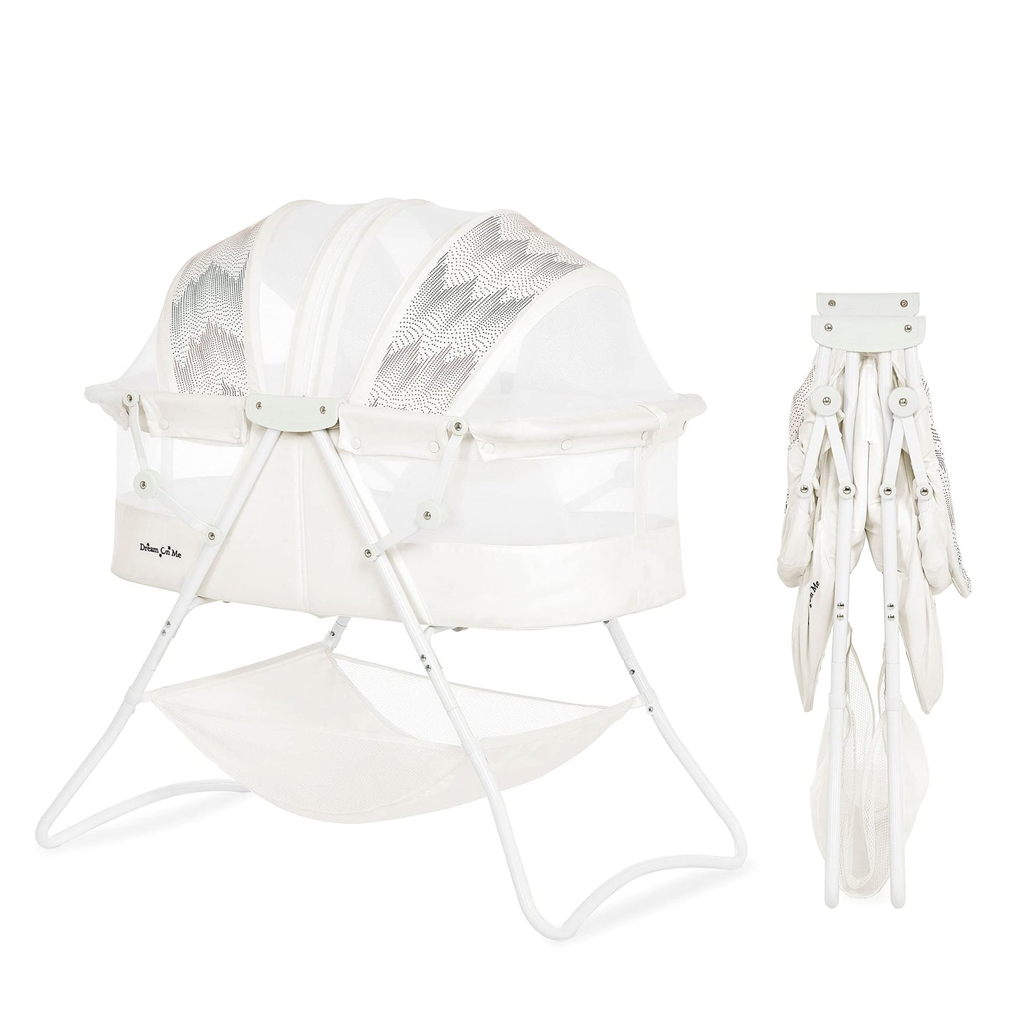 Dream On Me Portable Baby Bassinet with Canopy