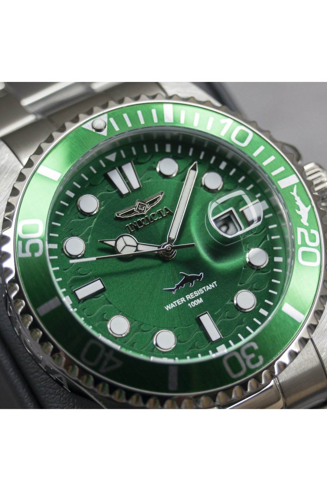 Invicta Pro Diver Quartz Watch with Steel Strap