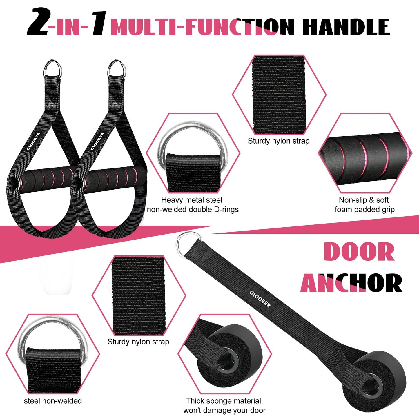 Pilates Bar Set with Resistance Bands for Training