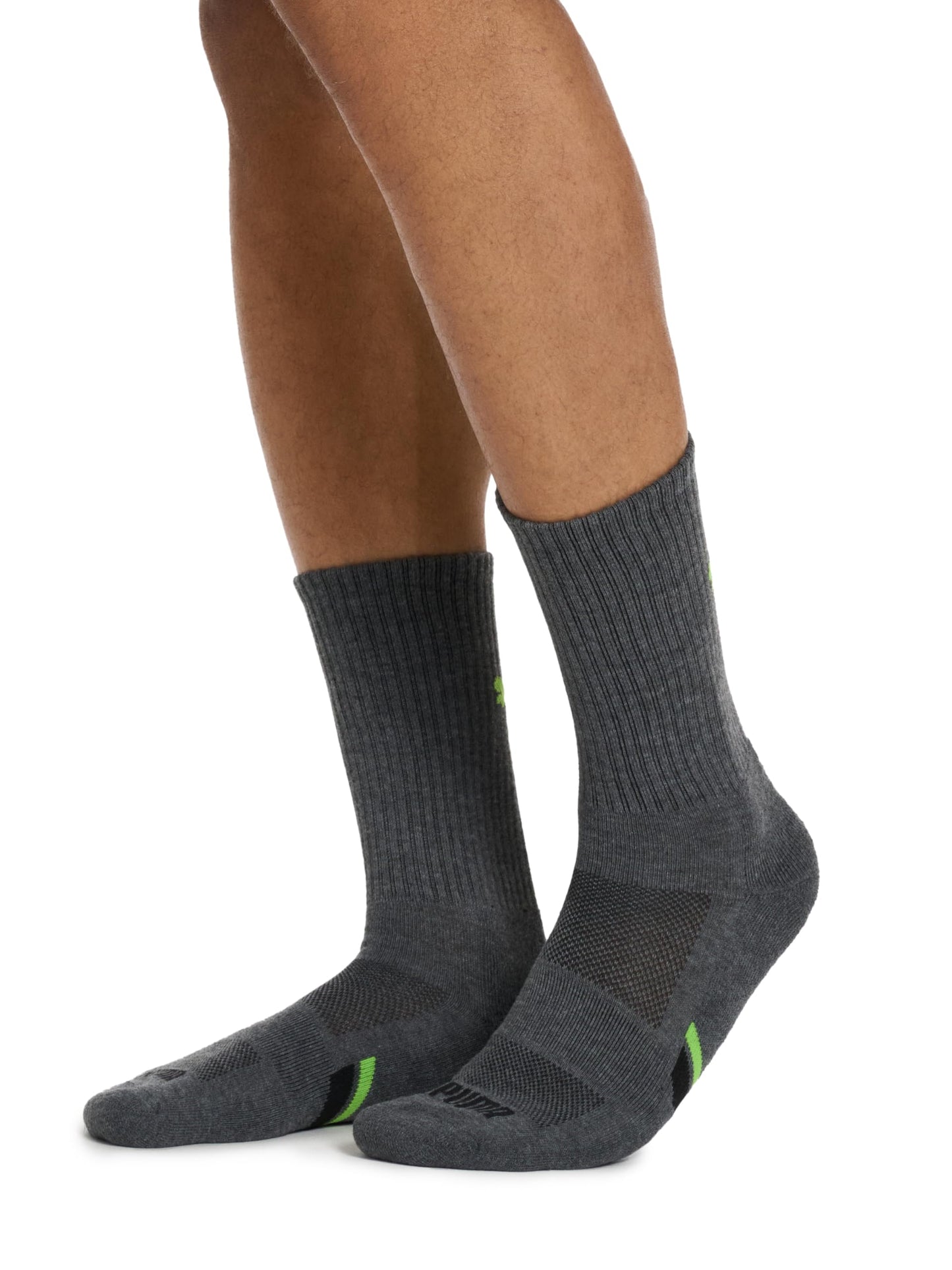6 Pack PUMA Men's Athletic Crew Socks