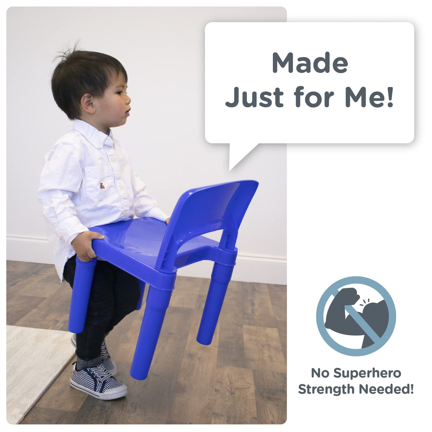 Humble Crew Kids 2-in-1 Activity Table and Chairs