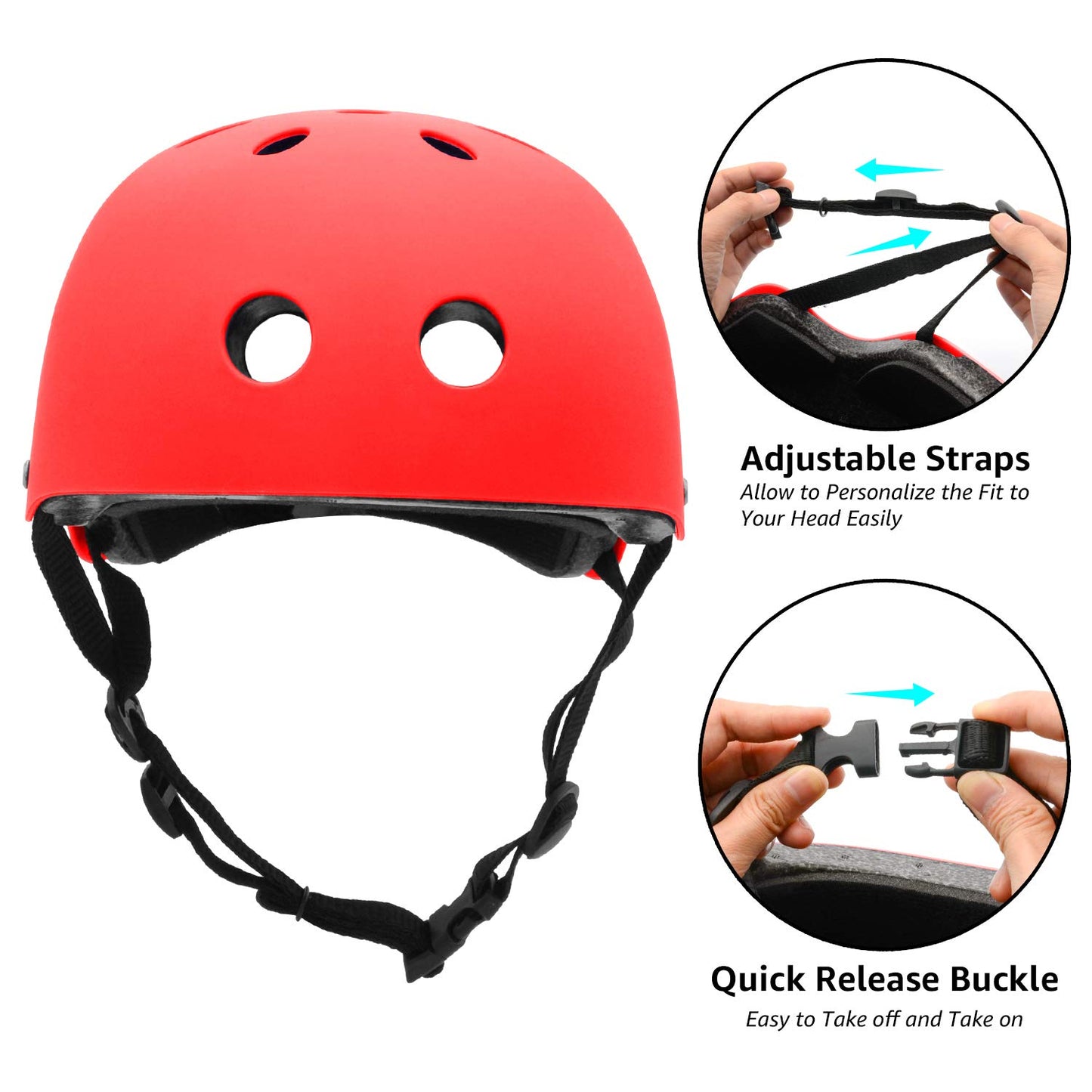 Dual Certified Skateboard and Bike Helmet for All