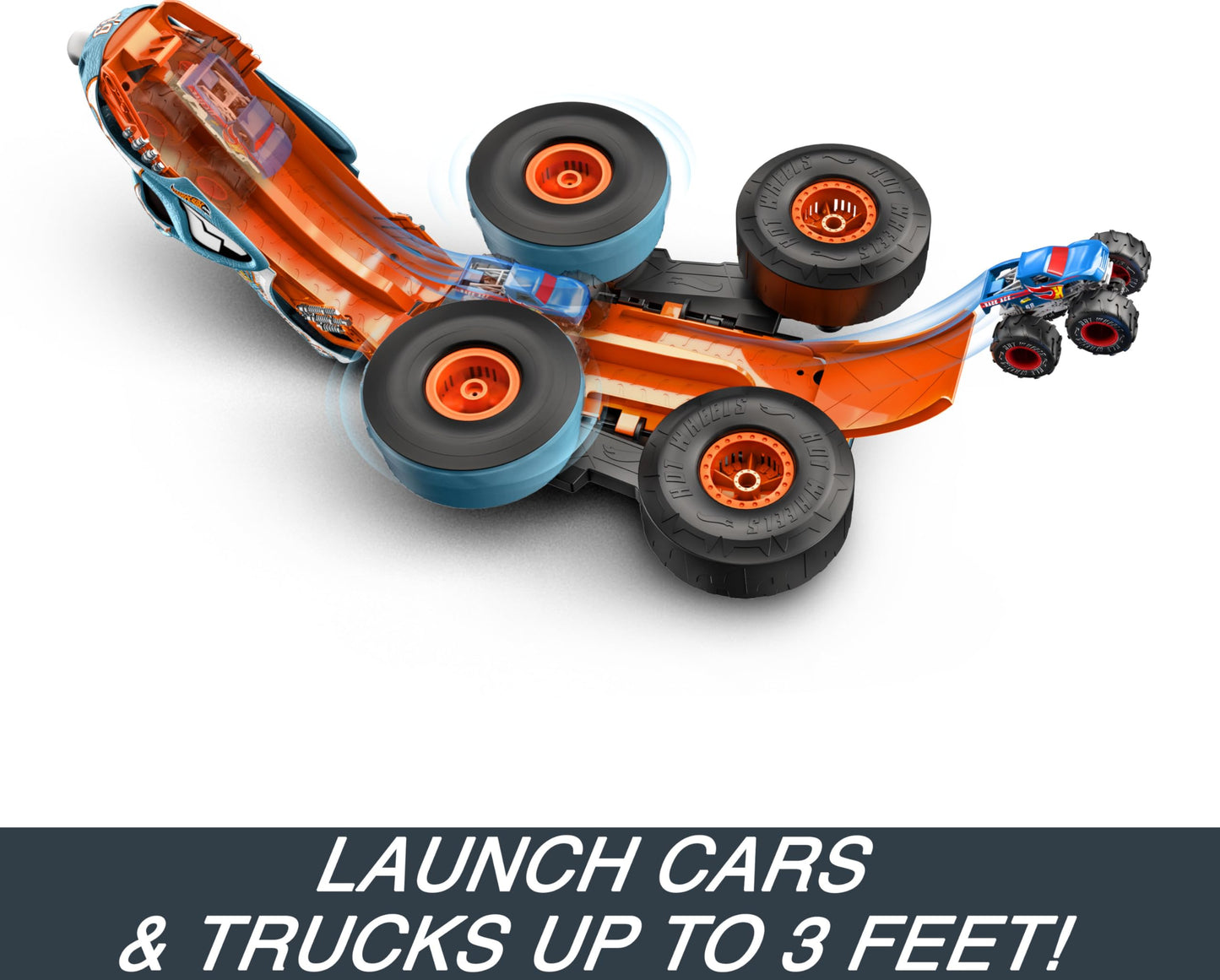 Hot Wheels RC Monster Truck Transforming Toy