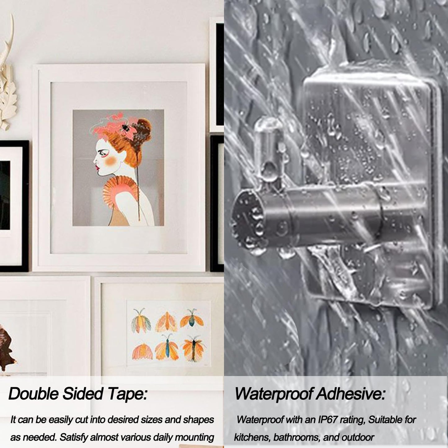 Heavy Duty Double Sided Tape for Wall Mounting