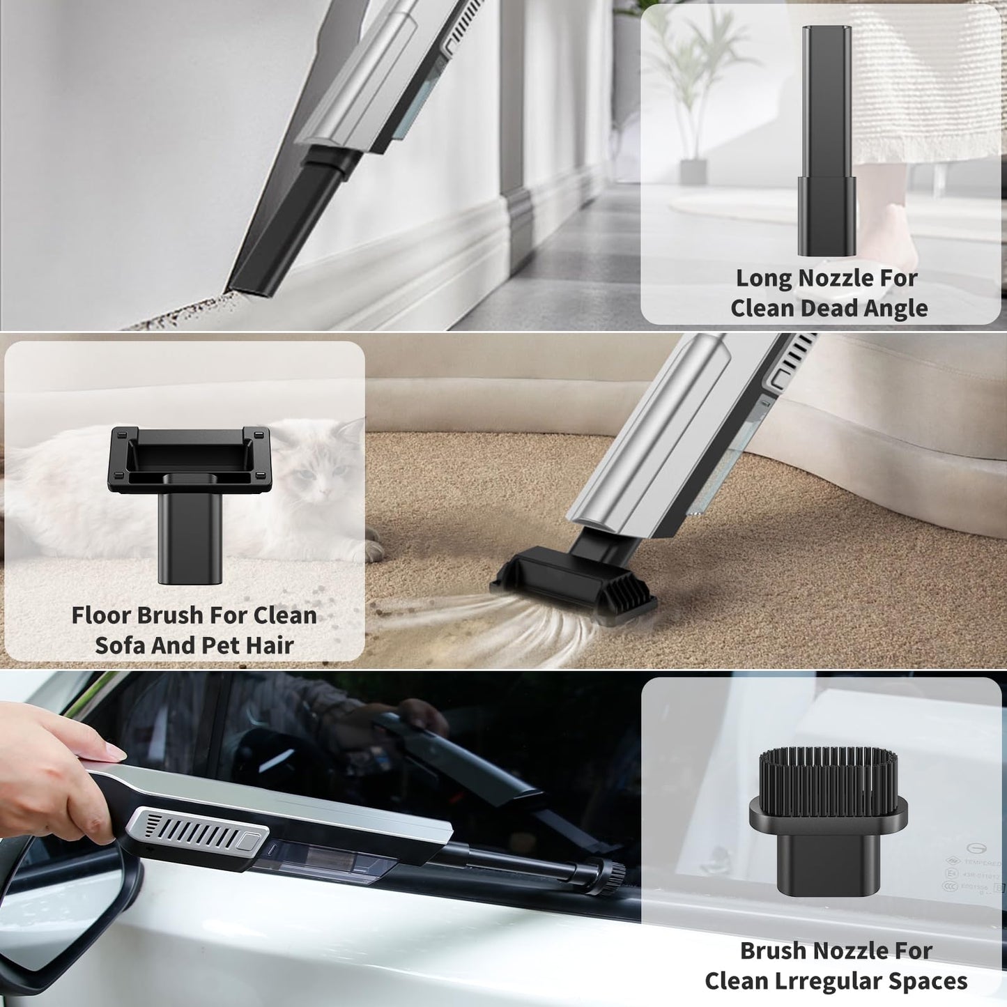 Cordless Handheld Vacuum Cleaner 22000Pa