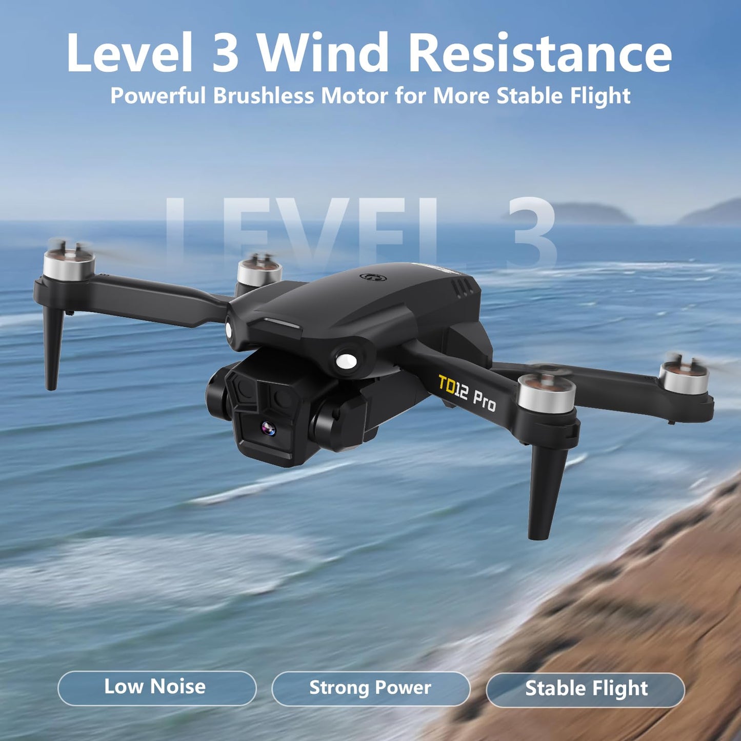 Toladrone TD12Pro 1080P HD Camera Drone