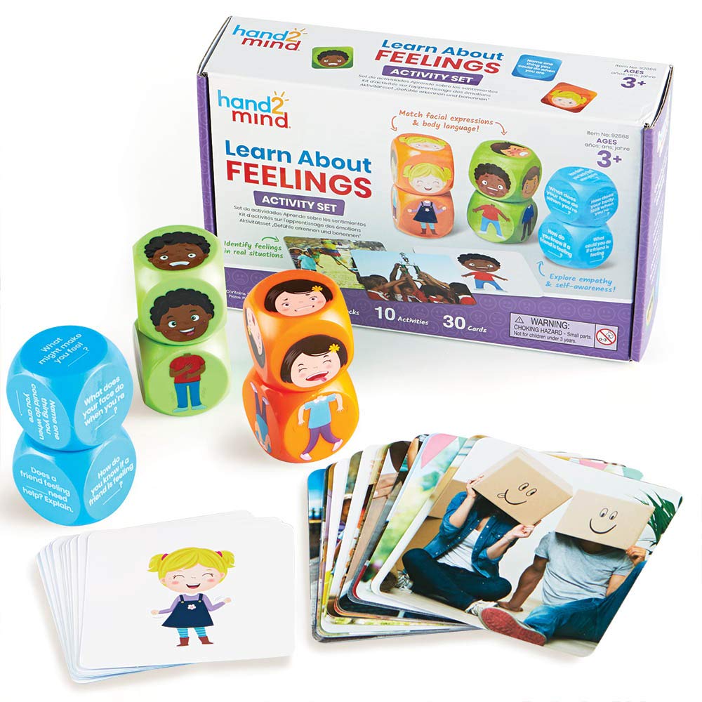 hand2mind Feelings Set for Kids' Social Skills