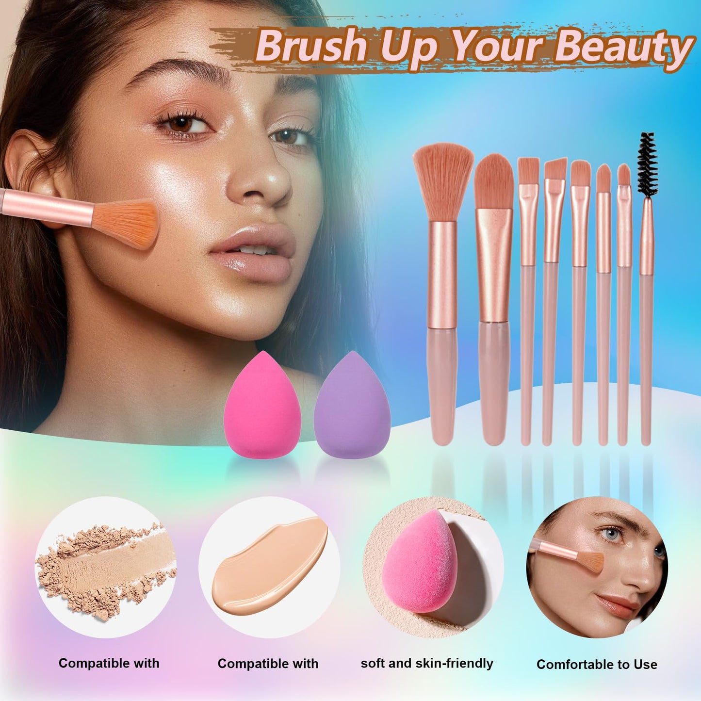 Makeup Kit for Teens - KAVCENT Full Set