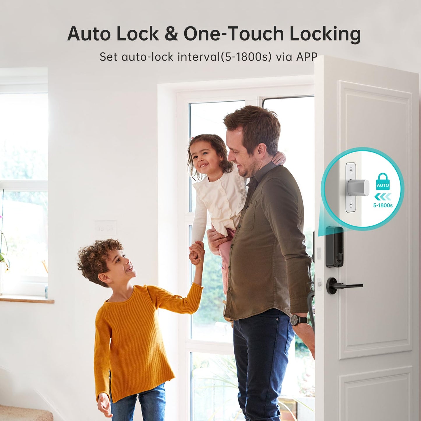 Smart WiFi Fingerprint Deadbolt Lock by hornbill