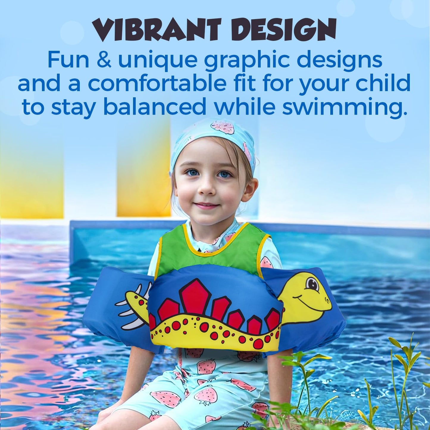 Body Glove Swim Life Vest for Kids 33-55 lbs