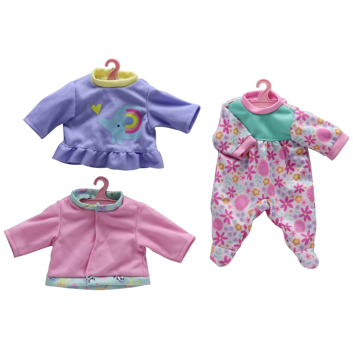 14" Lifelike Soft Doll with Accessories for Kids
