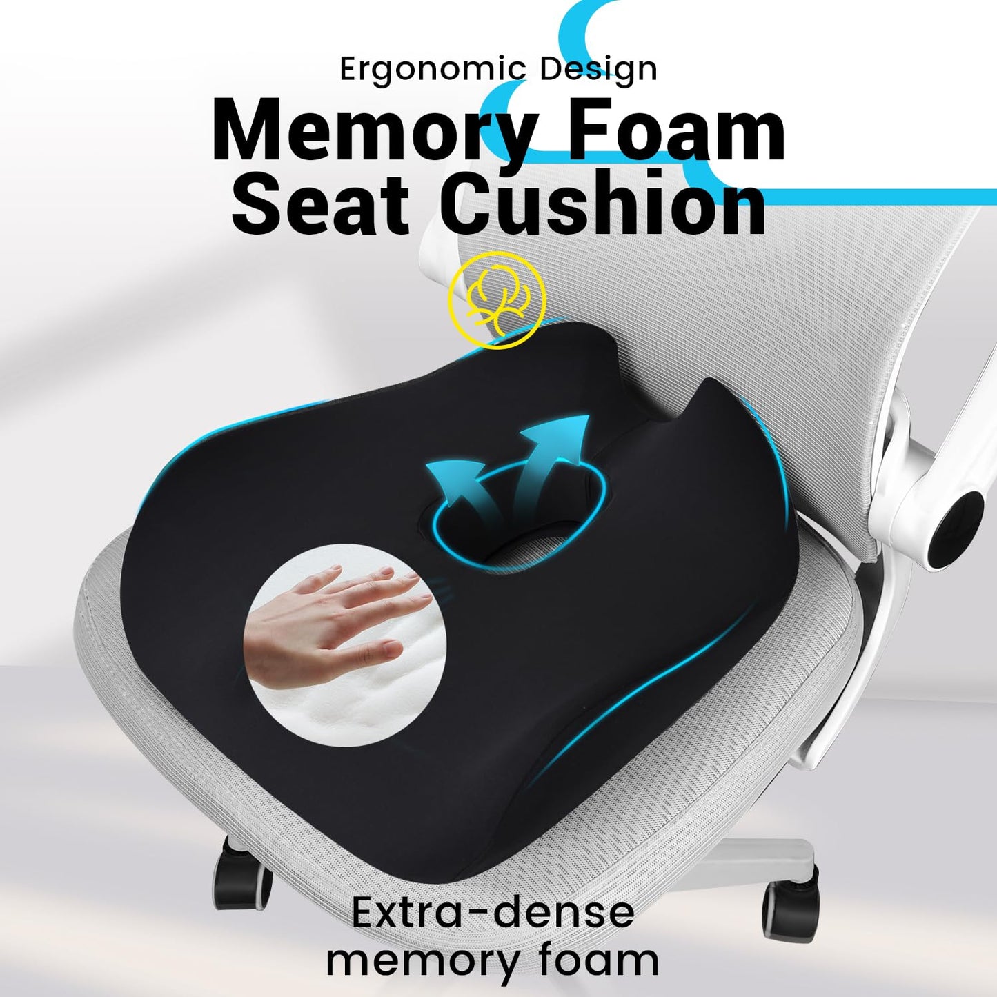 Donut Pillow Cushion for Tailbone Pain Relief