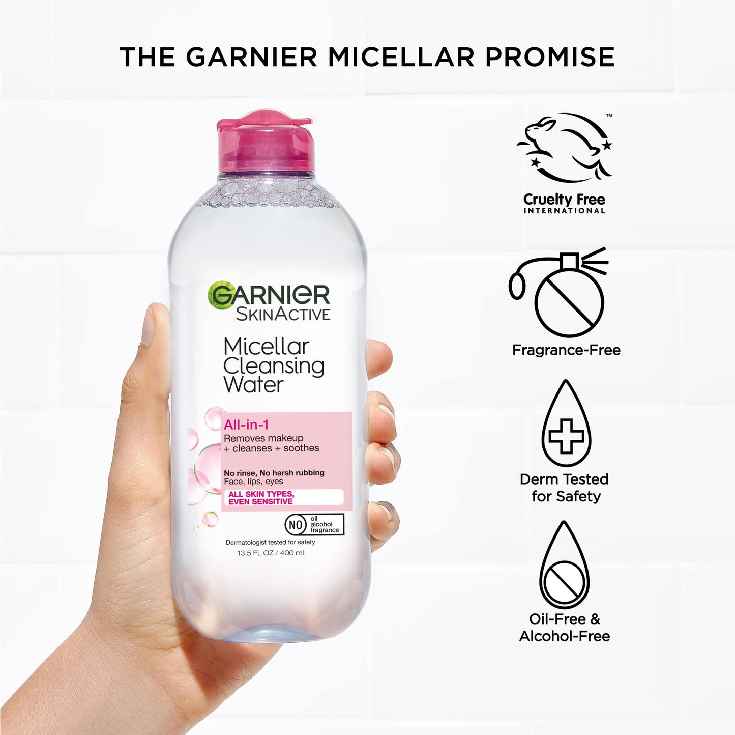 Garnier Micellar Water Makeup Remover for Sensitive Skin