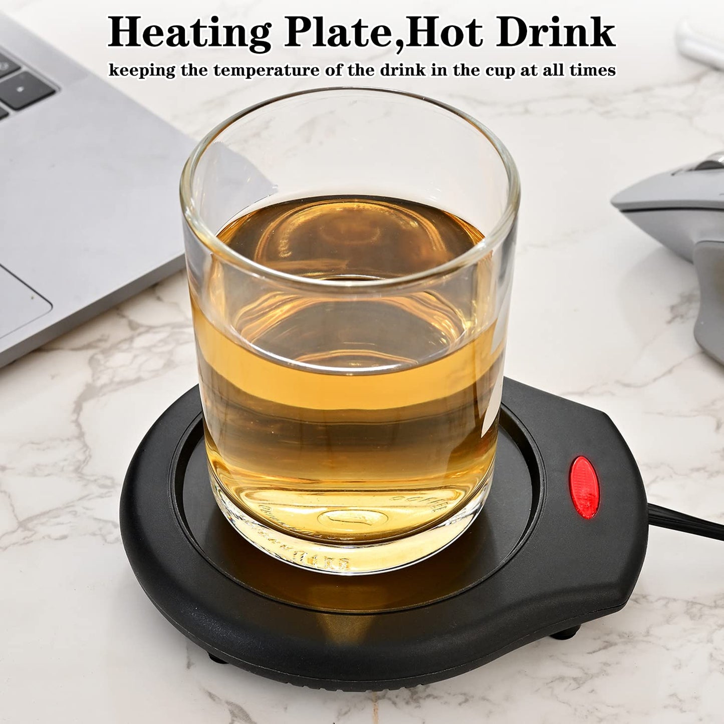 Coffee Mug Warmer for Warm Drinks by ASAWASA