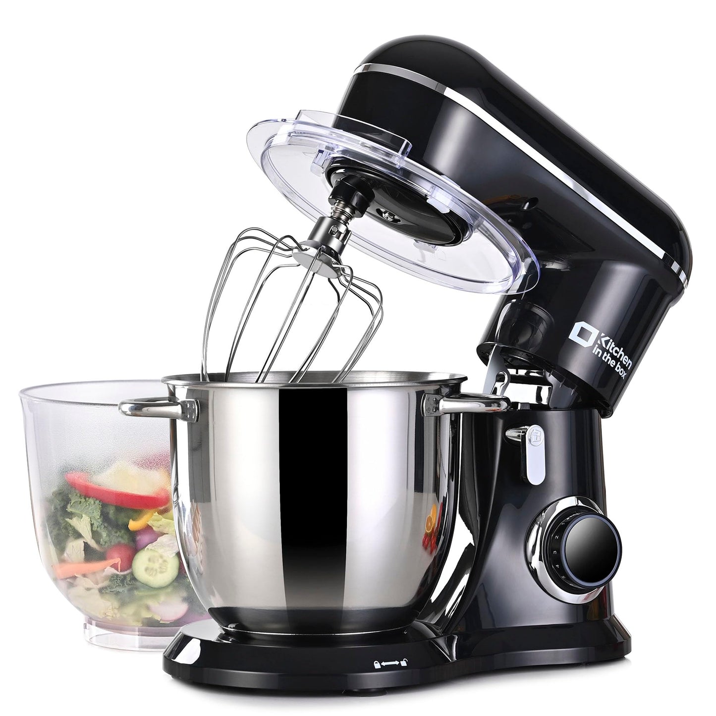 Kitchen In The Box Electric 4.5QT Stand Mixer with Two Bowls