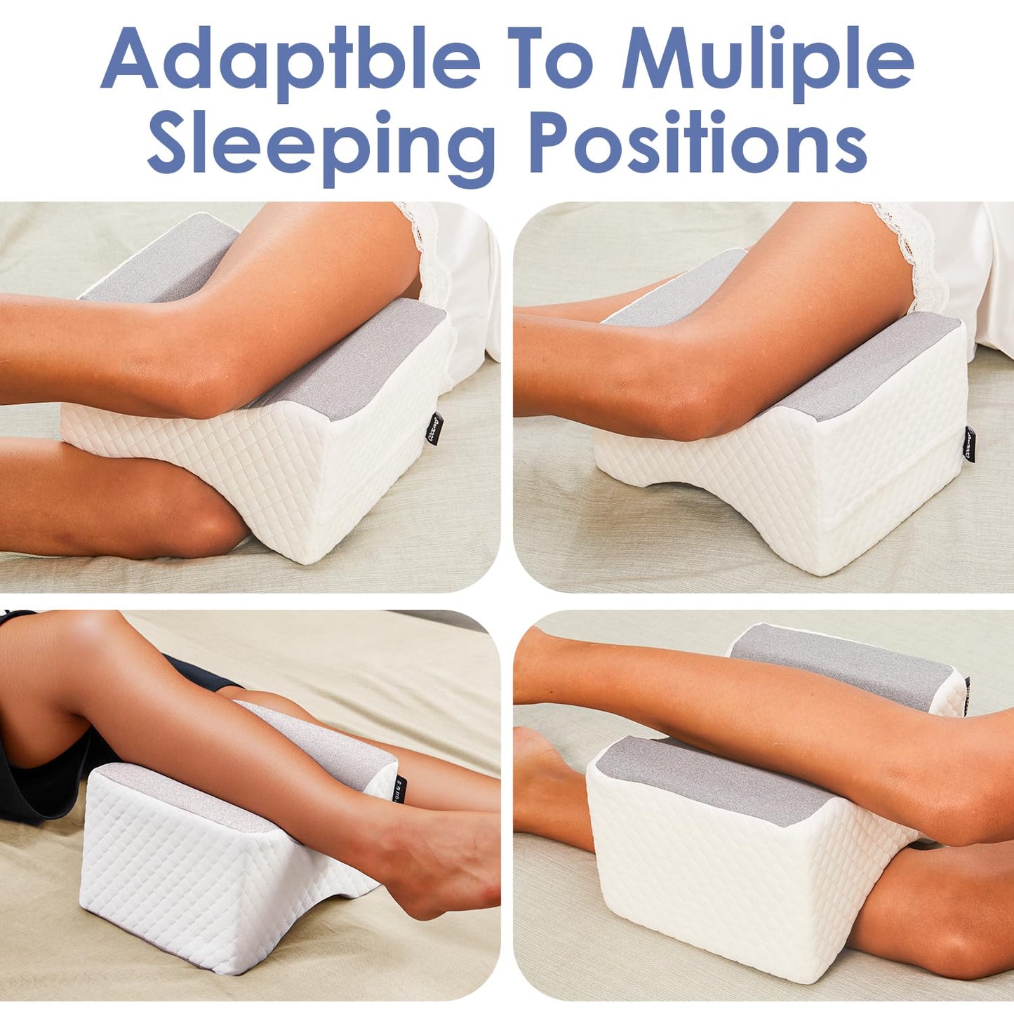 Knee Pillow for Side Sleepers - Sciatica Relief