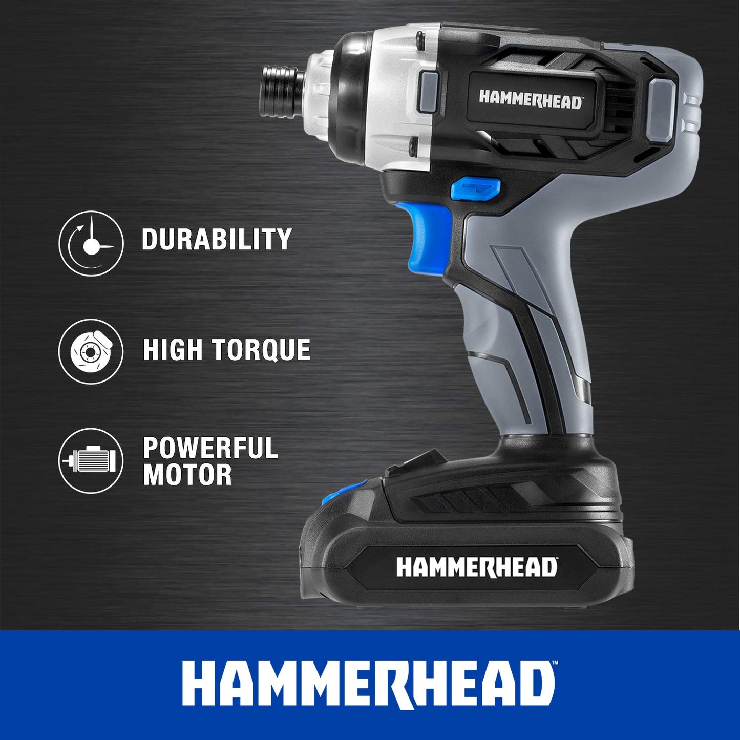 Hammerhead 20V Cordless Drill and Impact Driver