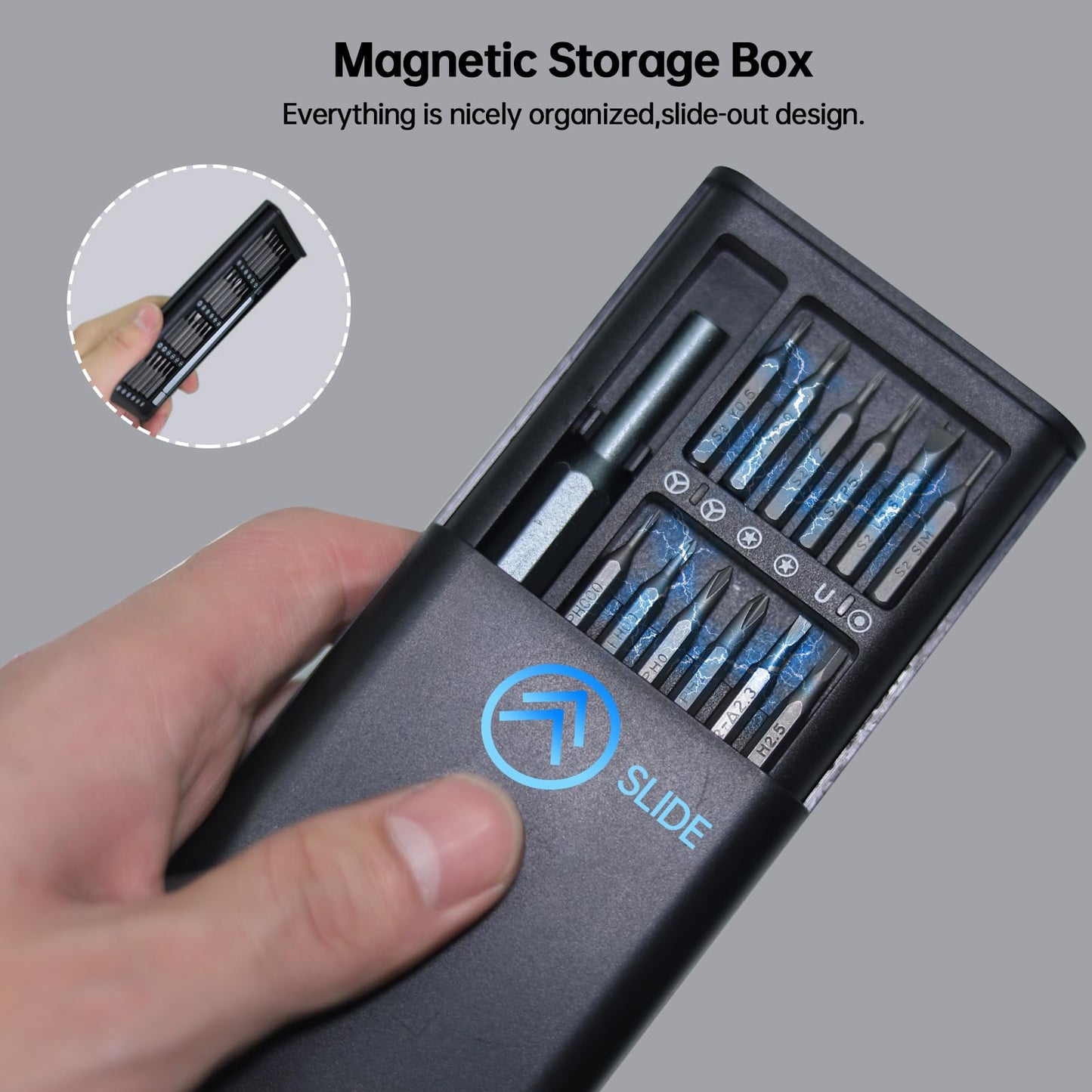 25-in-1 Precision Screwdriver Set for Electronics