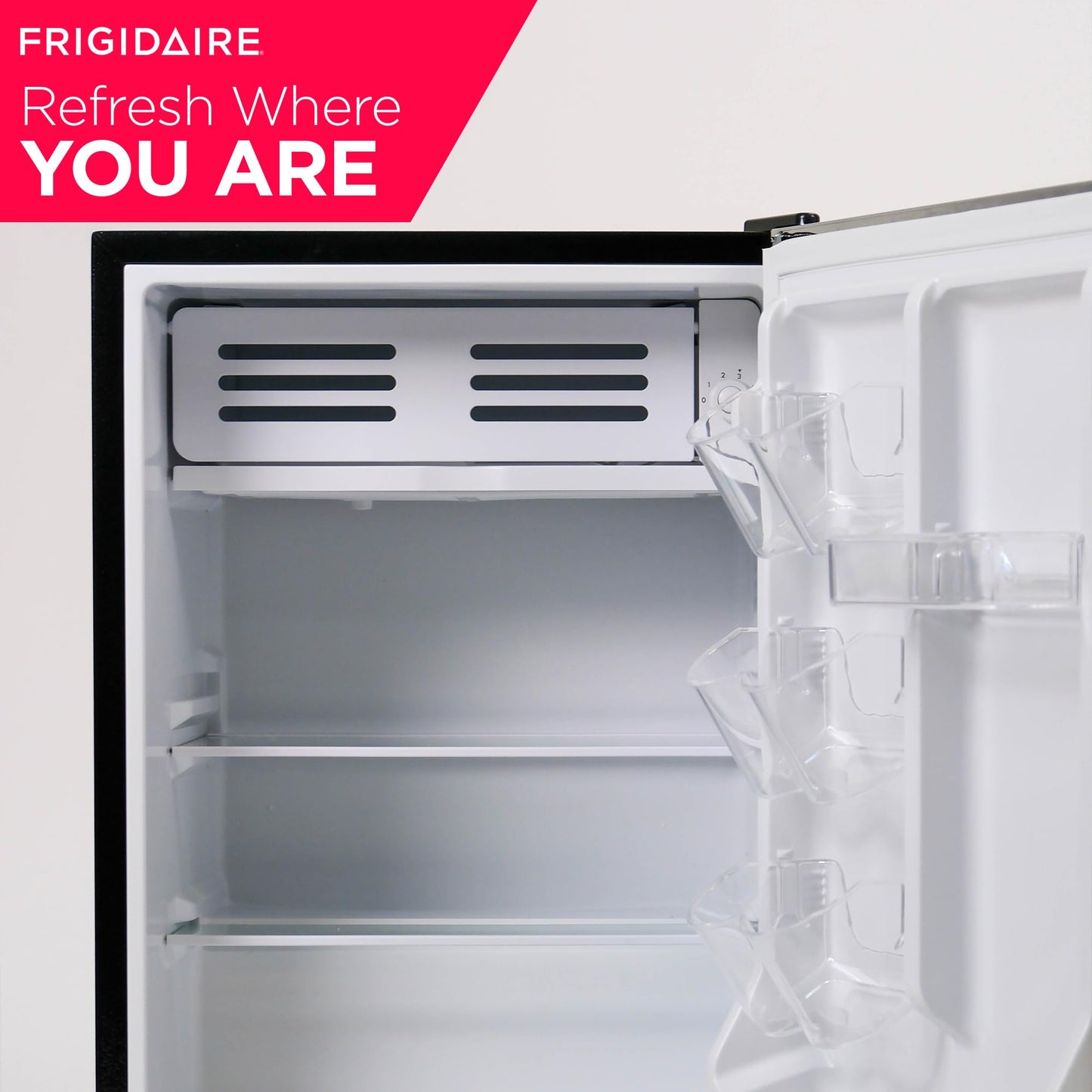 Frigidaire 2.5 cu ft Stainless Steel Refrigerator