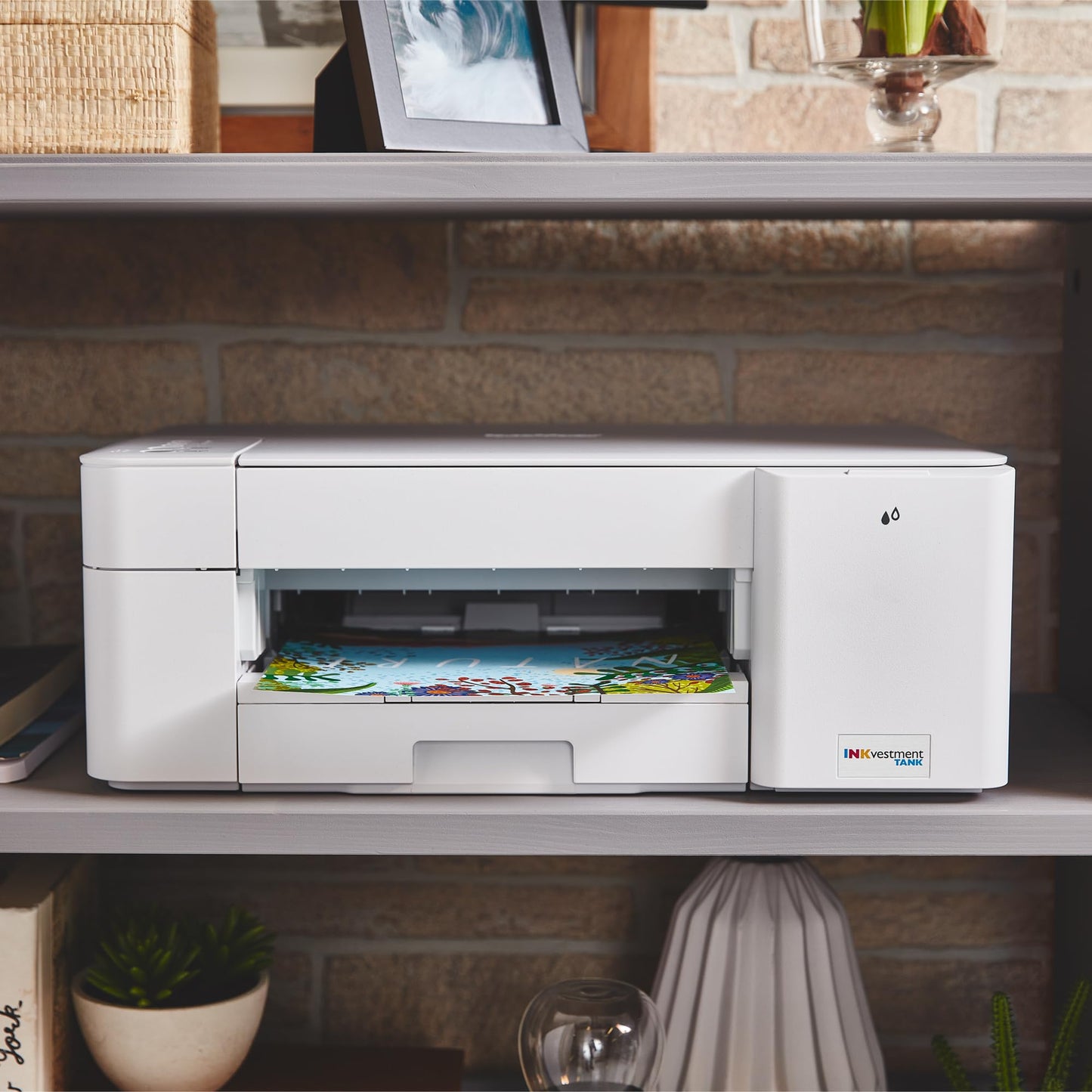Brother Wireless Color Inkjet Printer with INKvestment