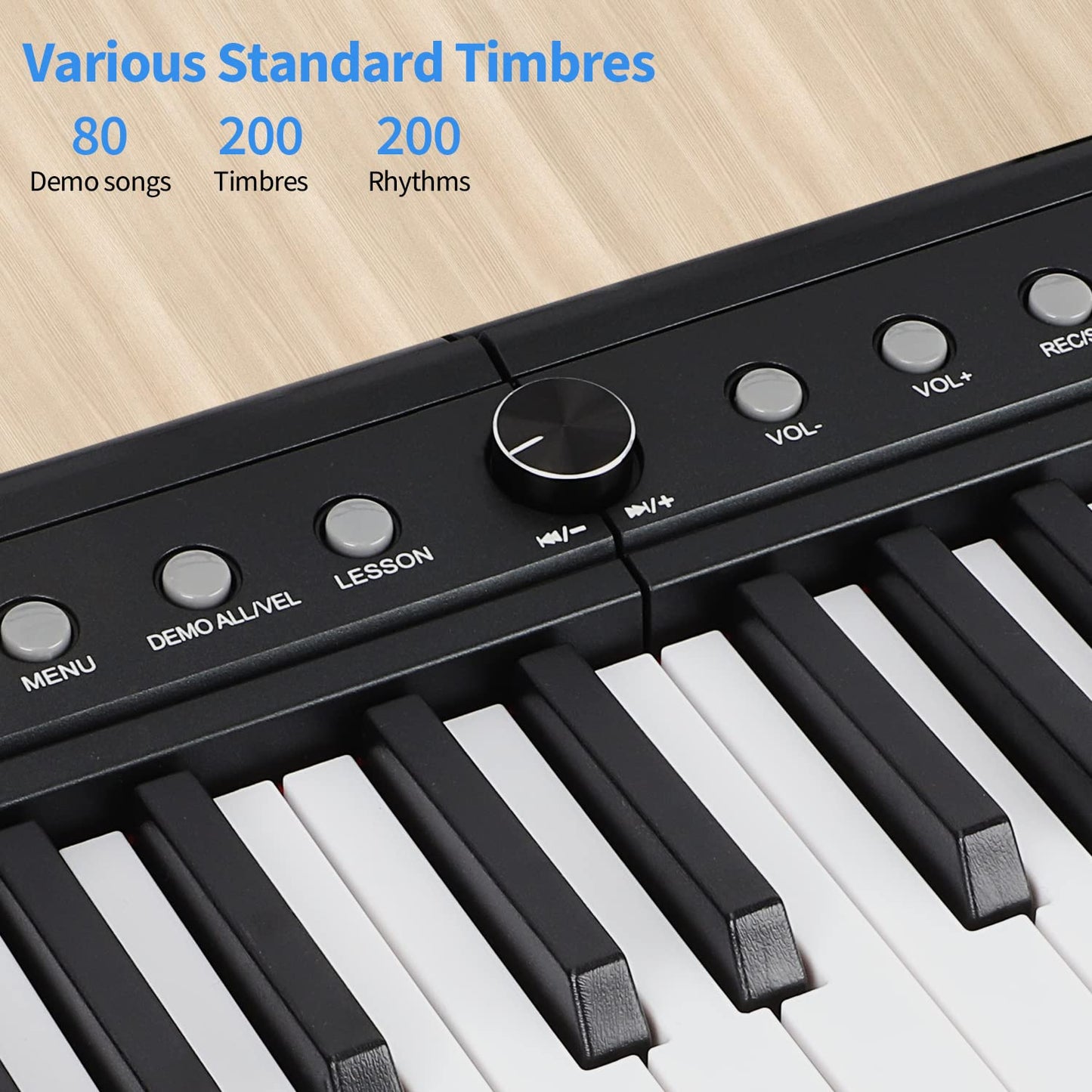88-Key Electric Piano Keyboard with Accessories