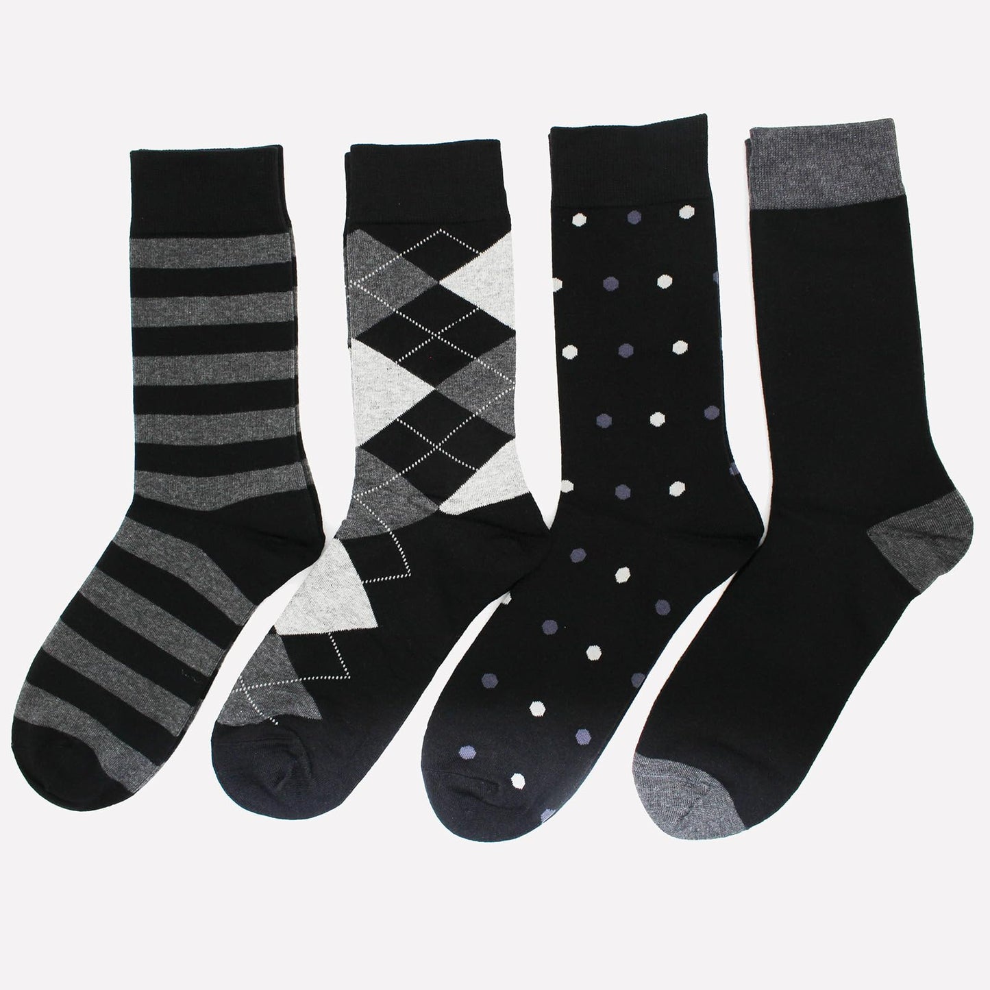 Mens Dress Socks 10-13 Cotton Crew Socks
