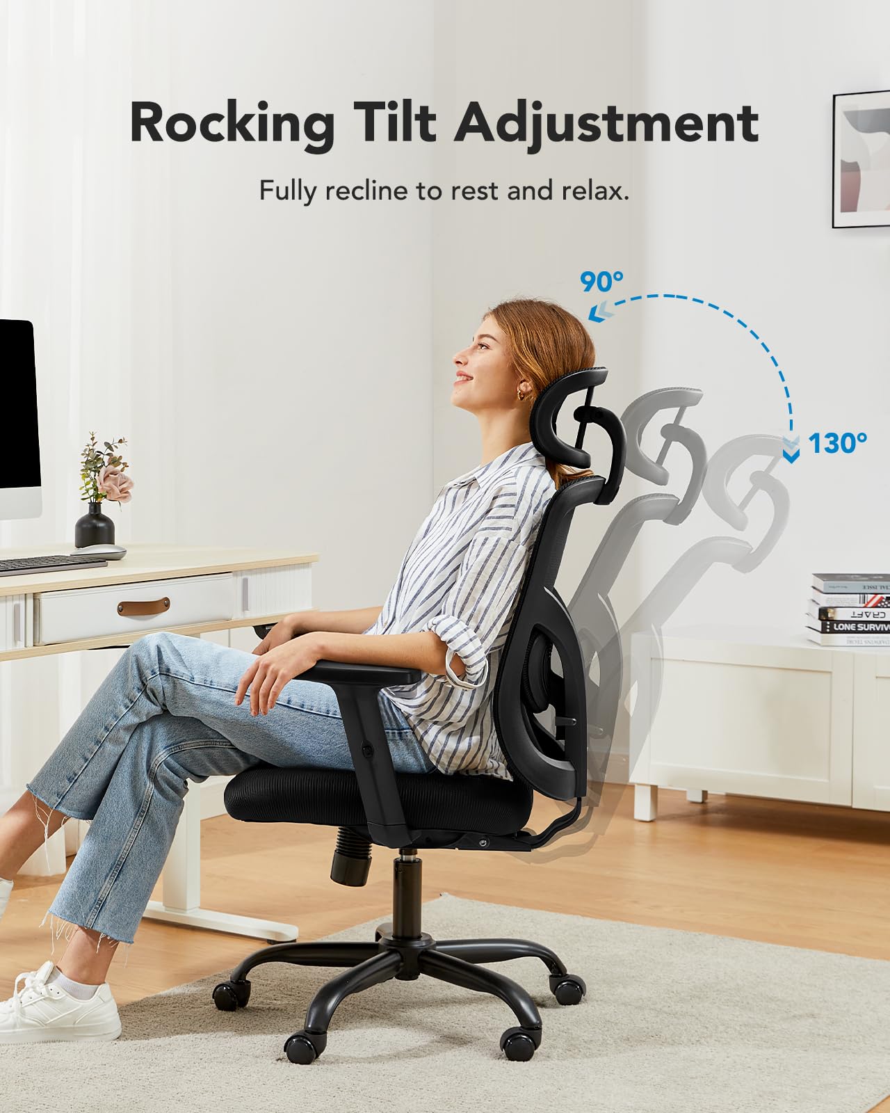 HUANUO Ergonomic High Back Office Chair