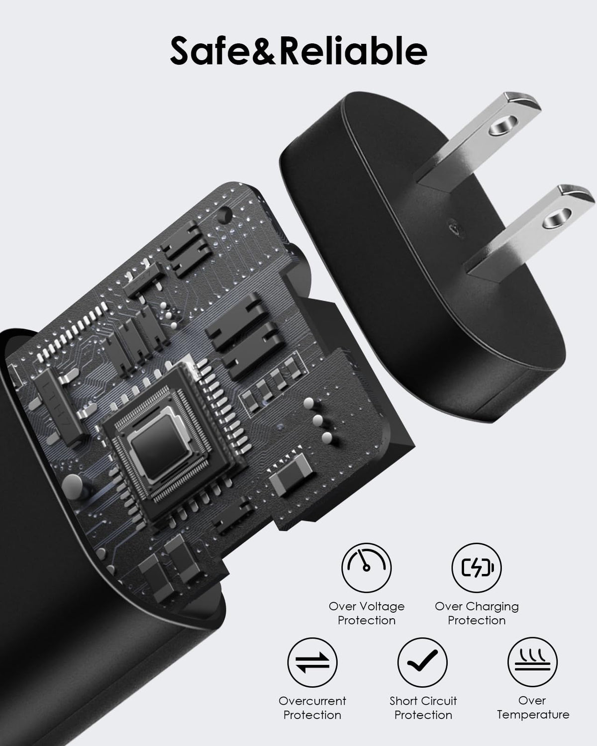 25W USB C Fast Charger 2 Pack