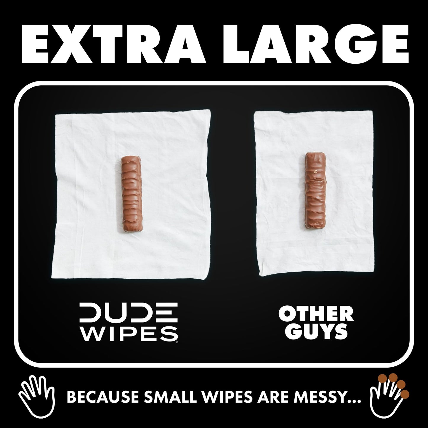 DUDE Flushable Wipes for Adults - 6 Pack