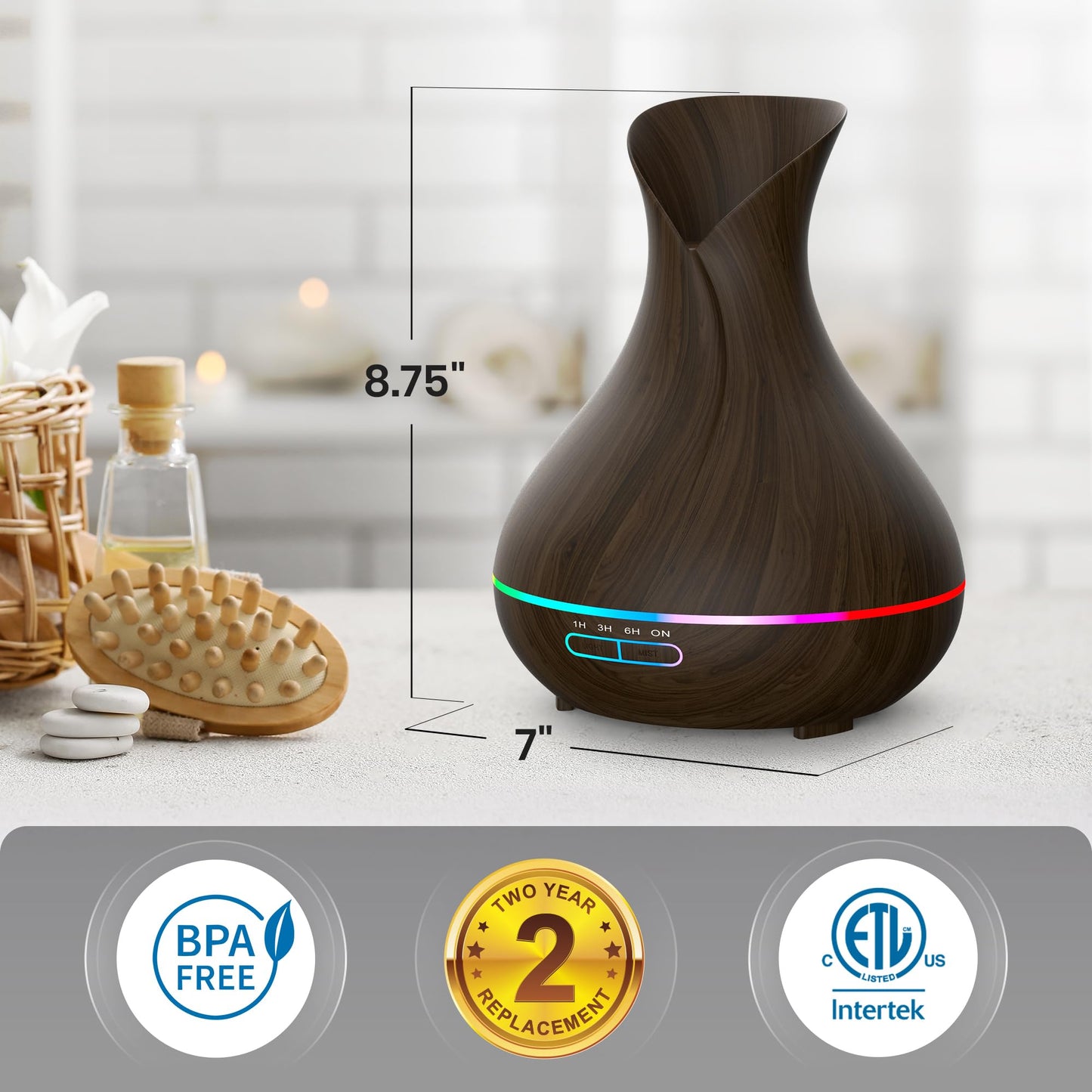 400ml Everlasting Comfort Essential Oil Diffuser