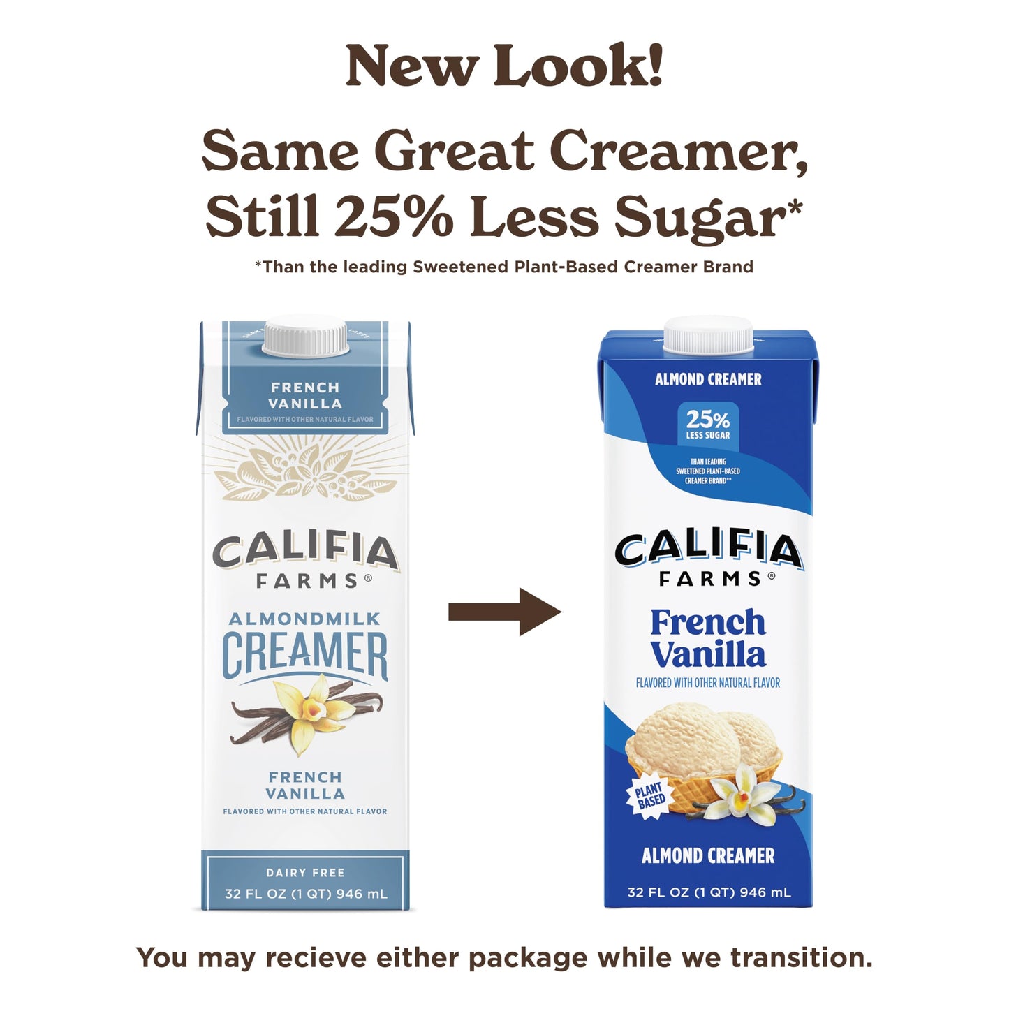 Califia Farms French Vanilla Almond Milk Creamer