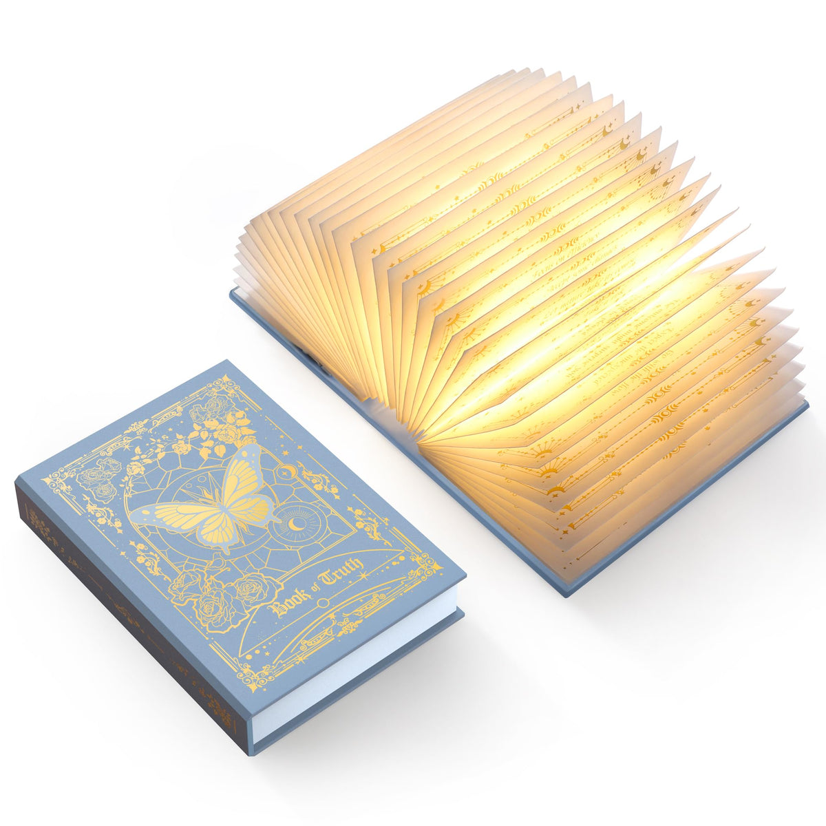Folding Rechargeable Book Lamp Night Light