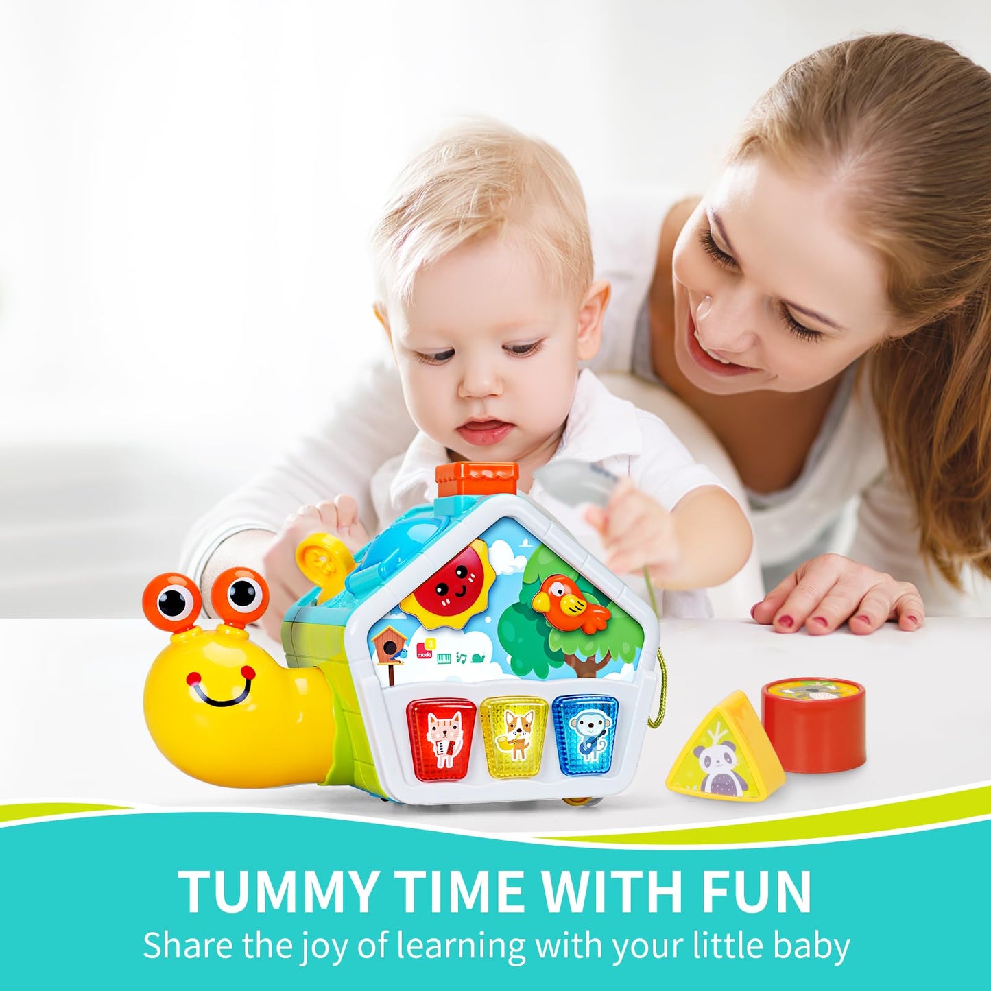 6-in-1 Activity Cube for Toddlers 1-3