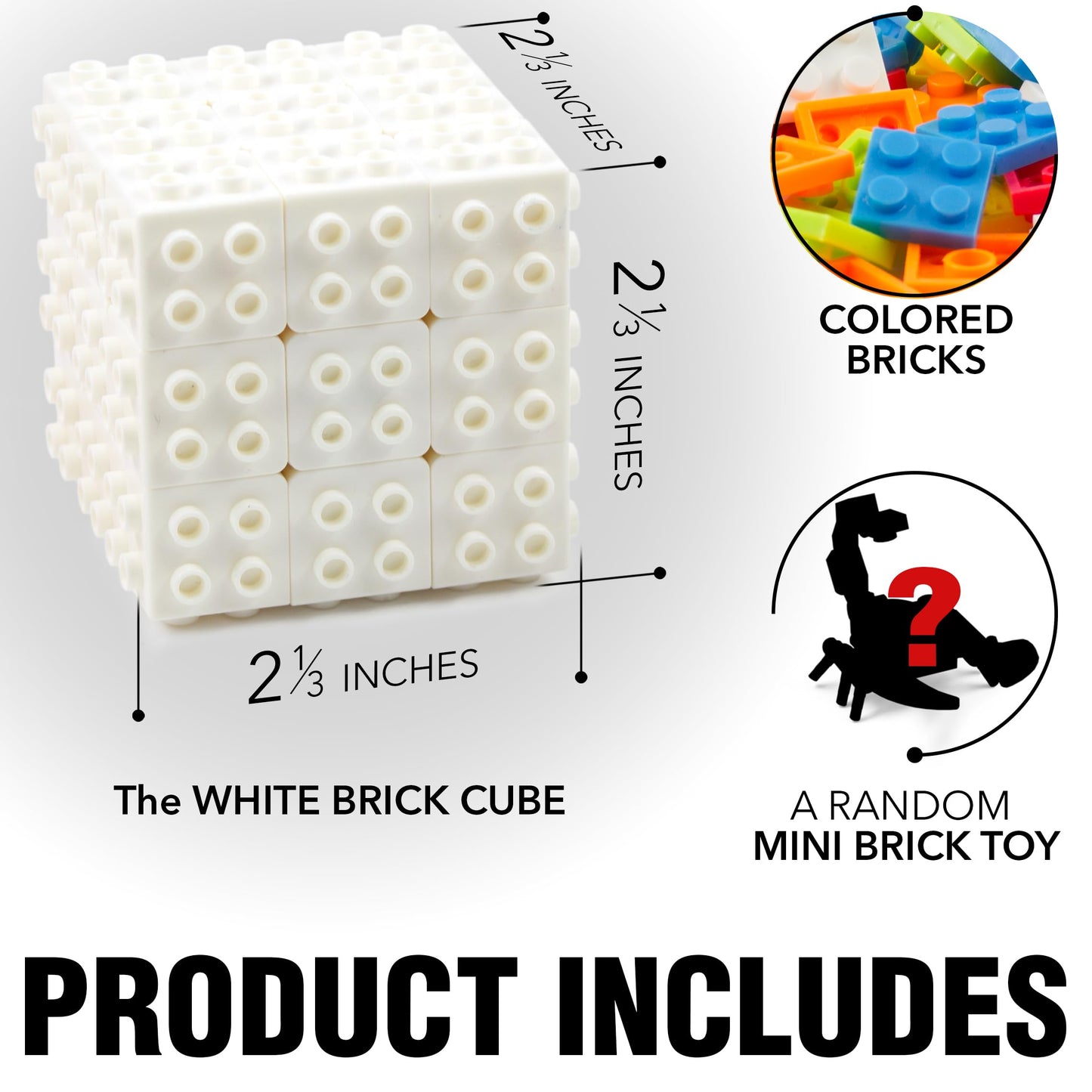 TOYAMBA Building Block Cube with Separator