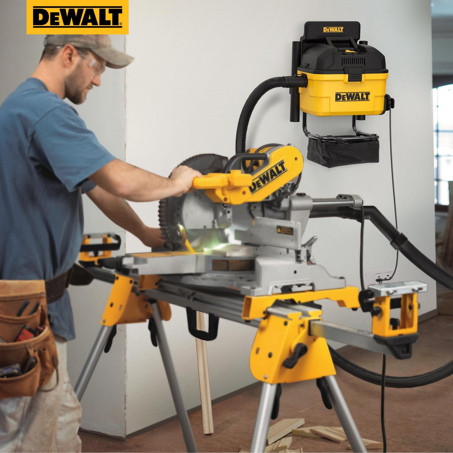 DEWALT 6 Gallon Wet Dry Vacuum Cleaner